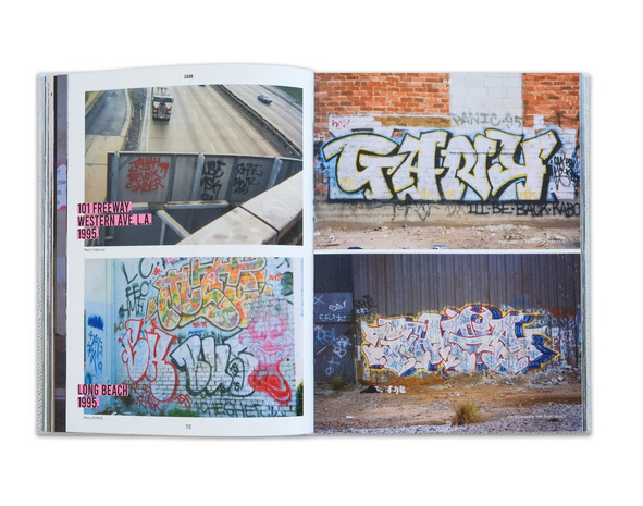 GKAE graffiti book LOS ANGELES MSK AWR Signed by GKAE street art SABER REVOK mta