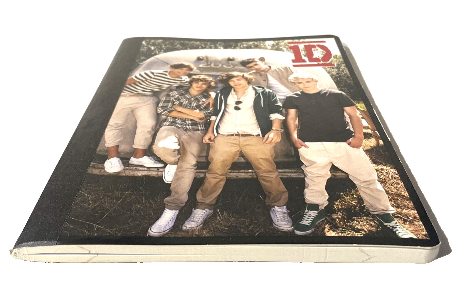 One Direction DVD and Notebook 2012 DVD Composition Book 80 Sheet Wide Ruled SEE