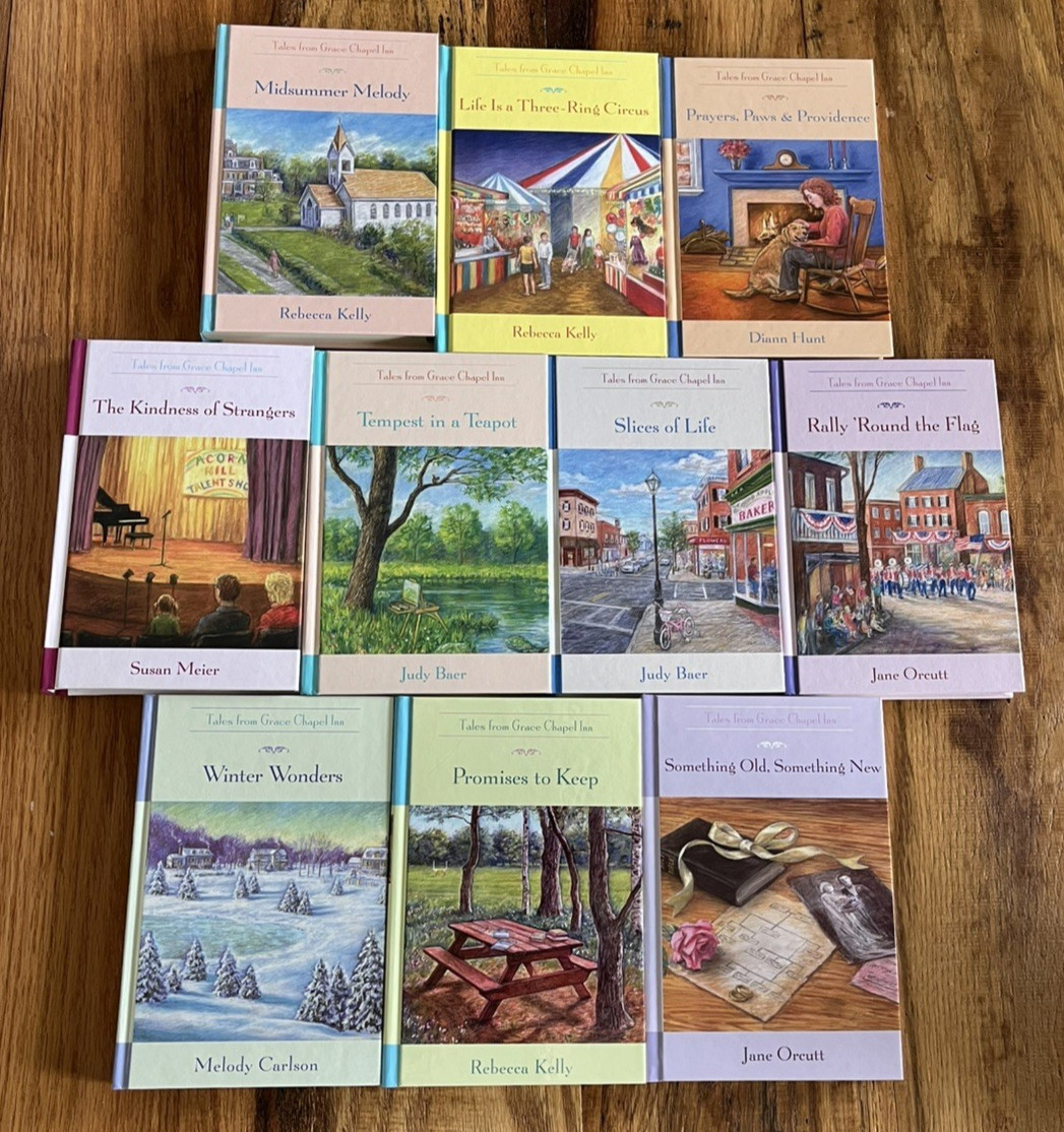 Tales From Grace Chapel Inn Hardcover Books Guideposts Lot of 10