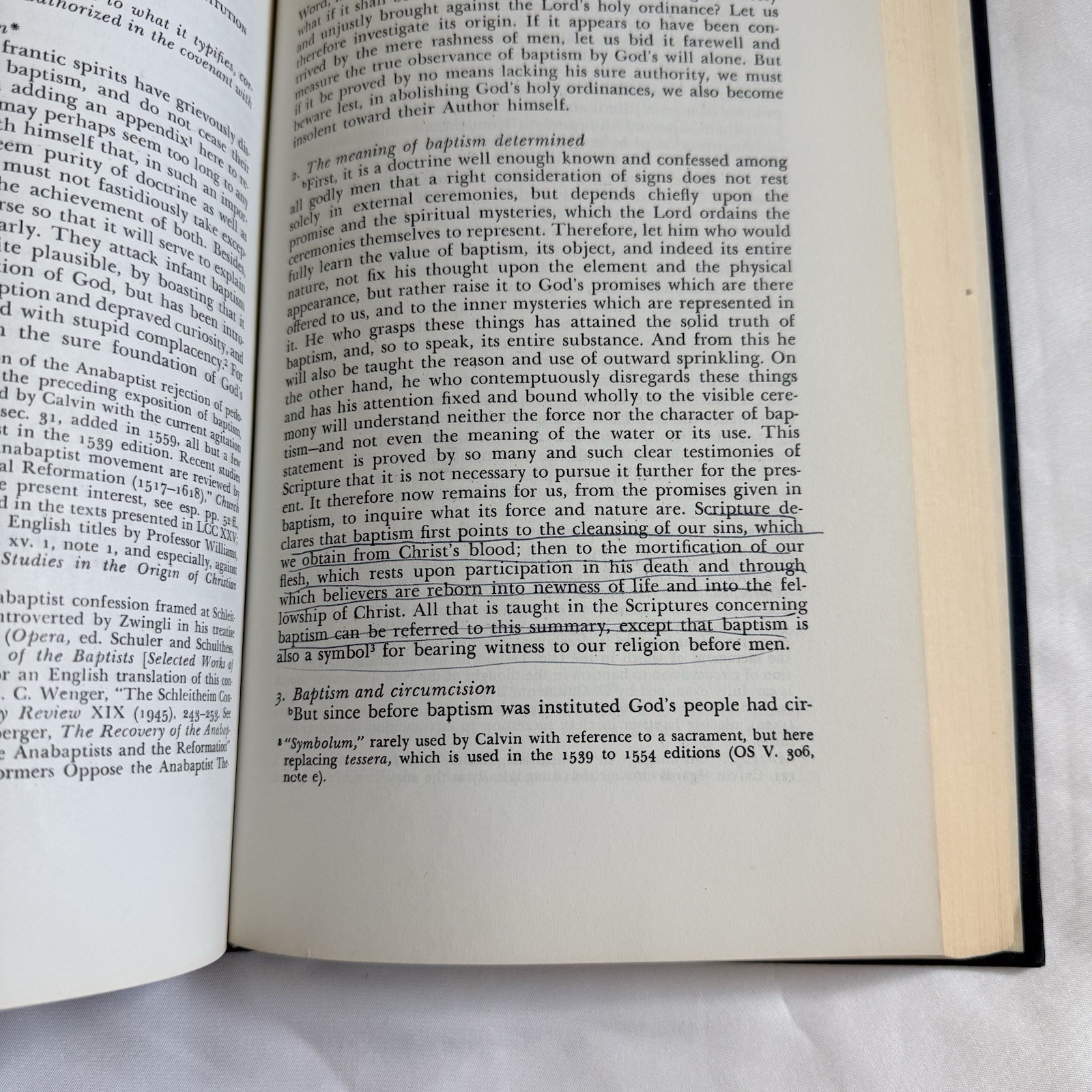 Calvin’s Institutes Of The Christian Religion Vol 1 & 2, 1960 Westminster Press