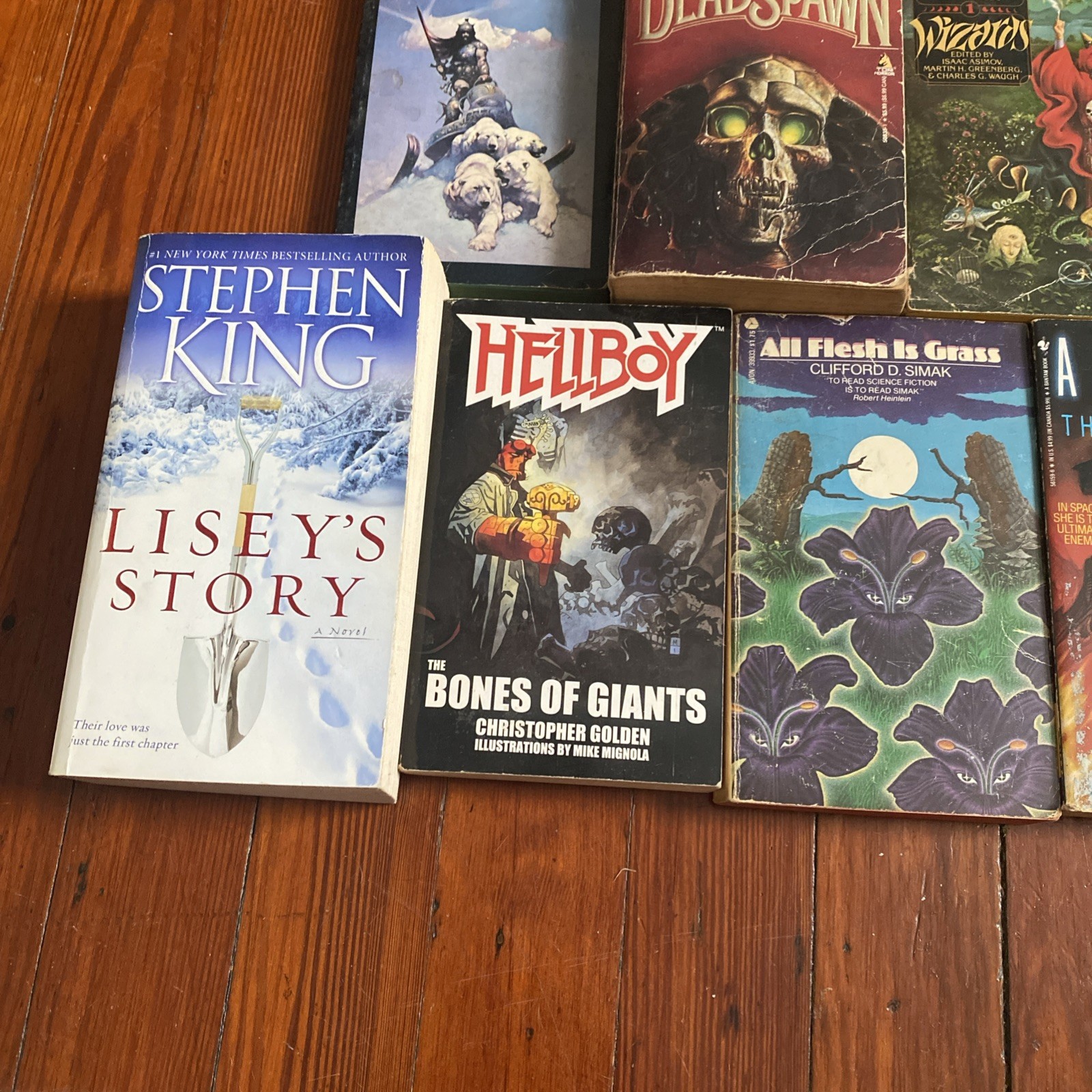 Lot Of 9 Science Fiction Paperback Novels