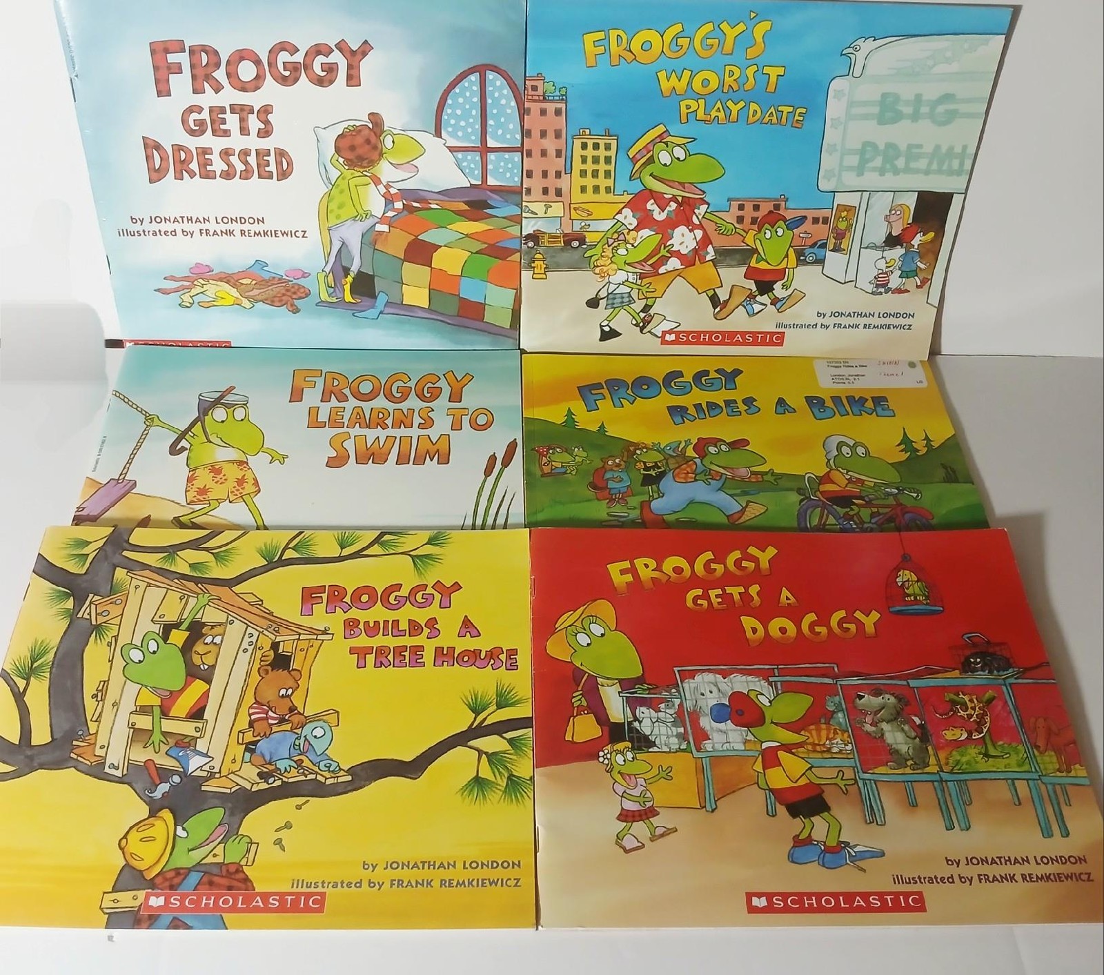 Lot of 20 FROGGY SERIES London Children Picture Book HOMESCHOOL teacher