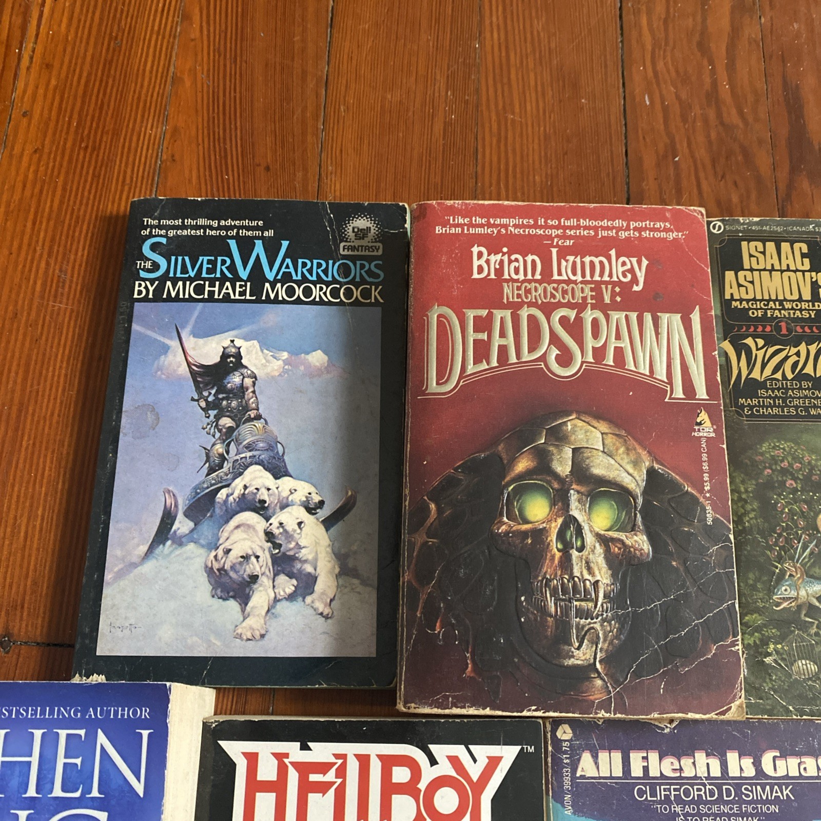 Lot Of 9 Science Fiction Paperback Novels