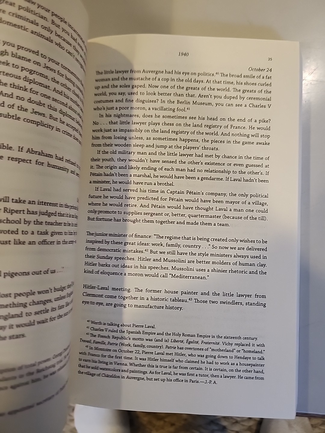 DEPOSITION 1940-1944: A SECRET DIARY OF LIFE IN VICHY By Leon Werth & David Ball
