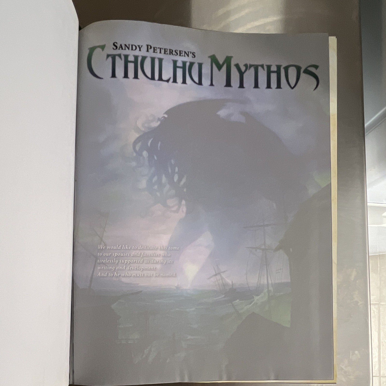 Sandy Petersen’s Cthulhu Mythos (D&D 5E) Leather Alt Cover Kickstarter 2018