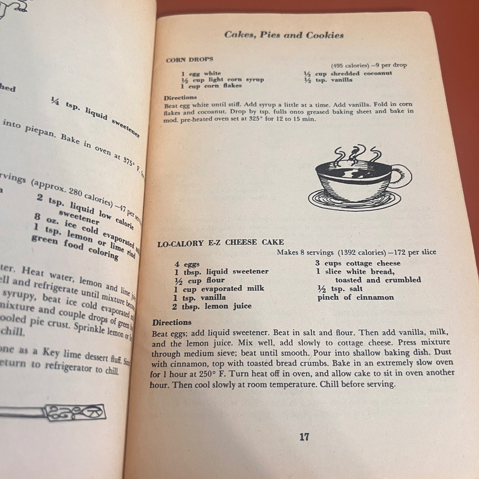 Vintage 1973 Simple Diet Desserts Cookbook Basic Health Publications 1956 Retro