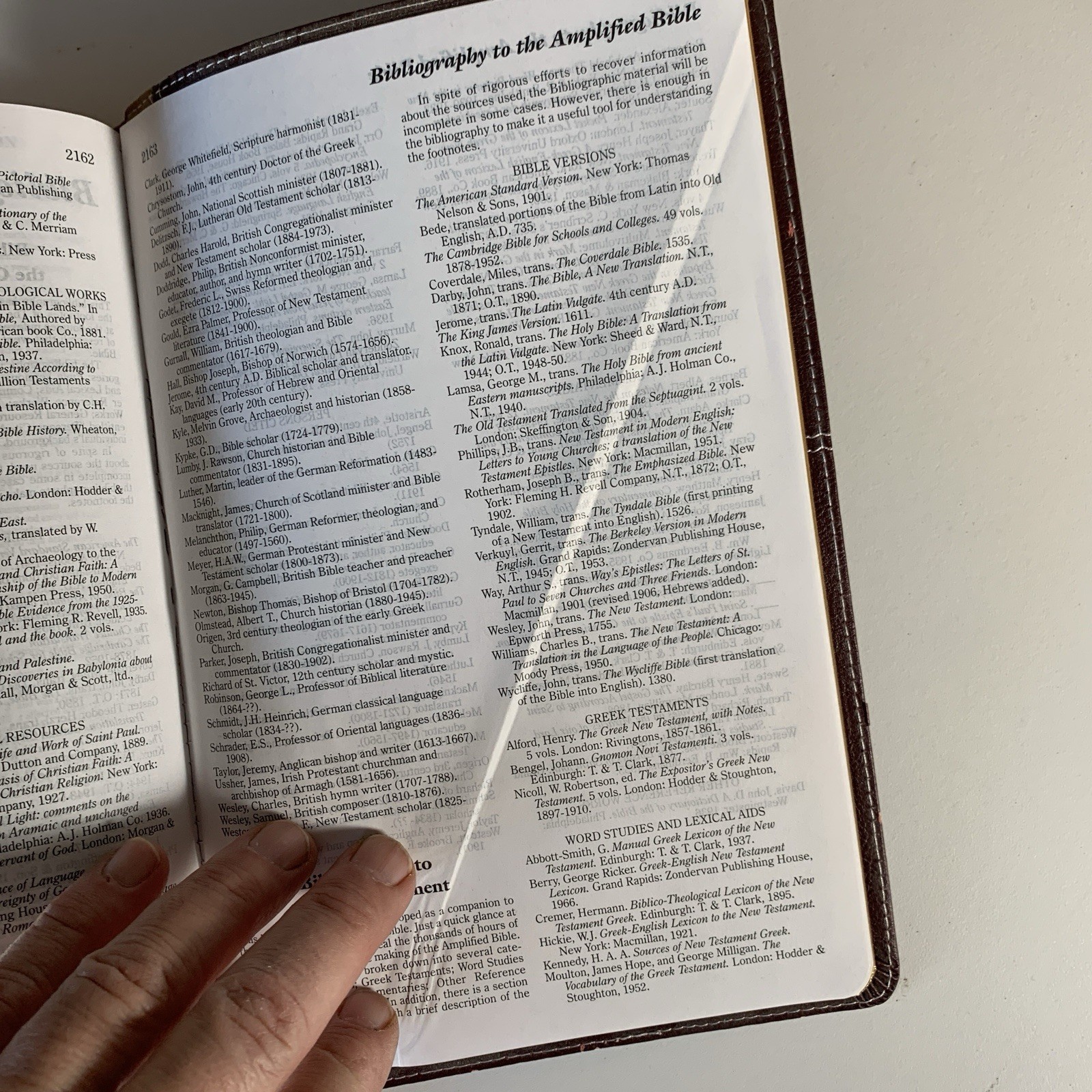 KJV, AMPLIFIED, Side-by-Side BIBLE, LARGE PRINT, IMITATION Zondervan