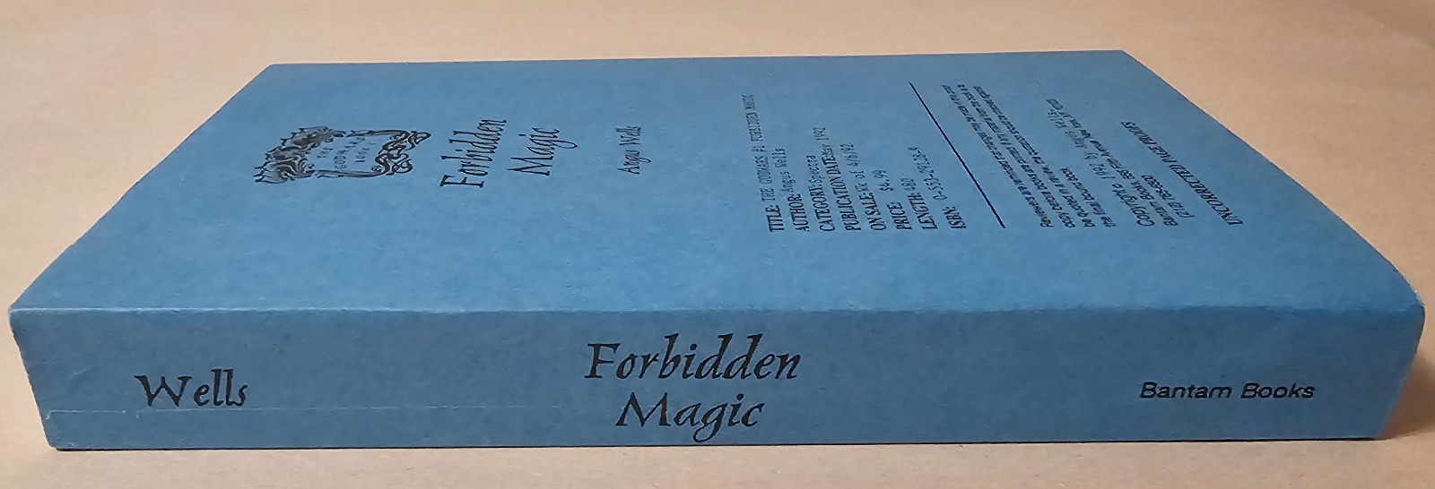 Forbidden Magic: The Godwars #1 by Angus Wells- ARC w/letters & cover *Unread*