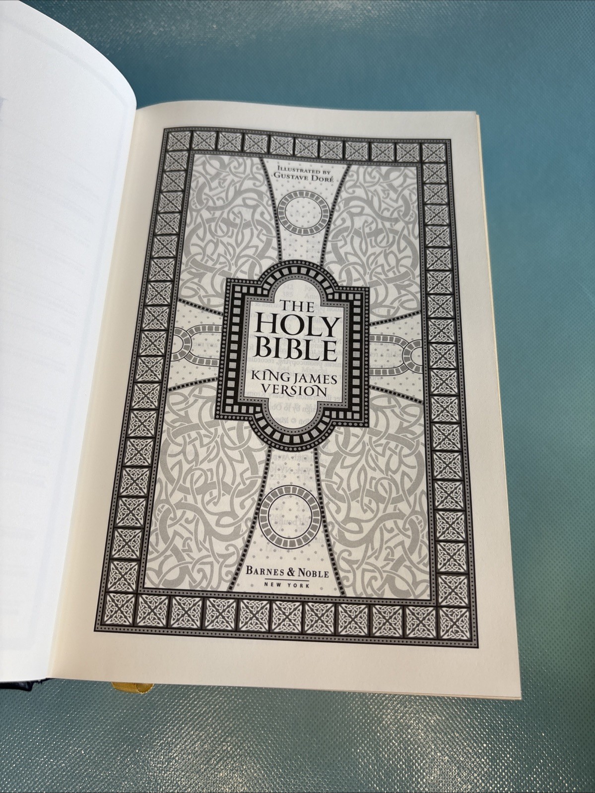 Holy Bible King James Version Gustave Dore Illustrated Leather Bound KJV Barnes