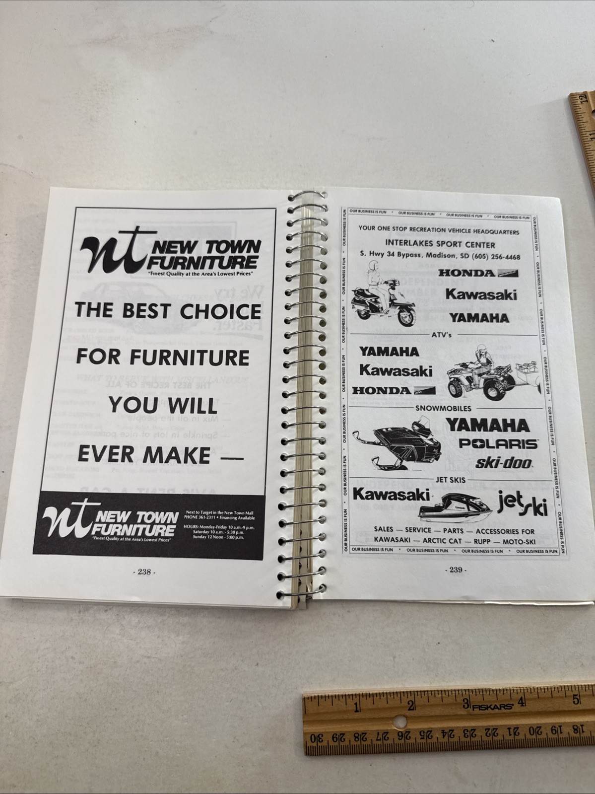 Sioux Falls South Dakota SD Cookbook Vintage 1980s KELO Radio Station Midwestern