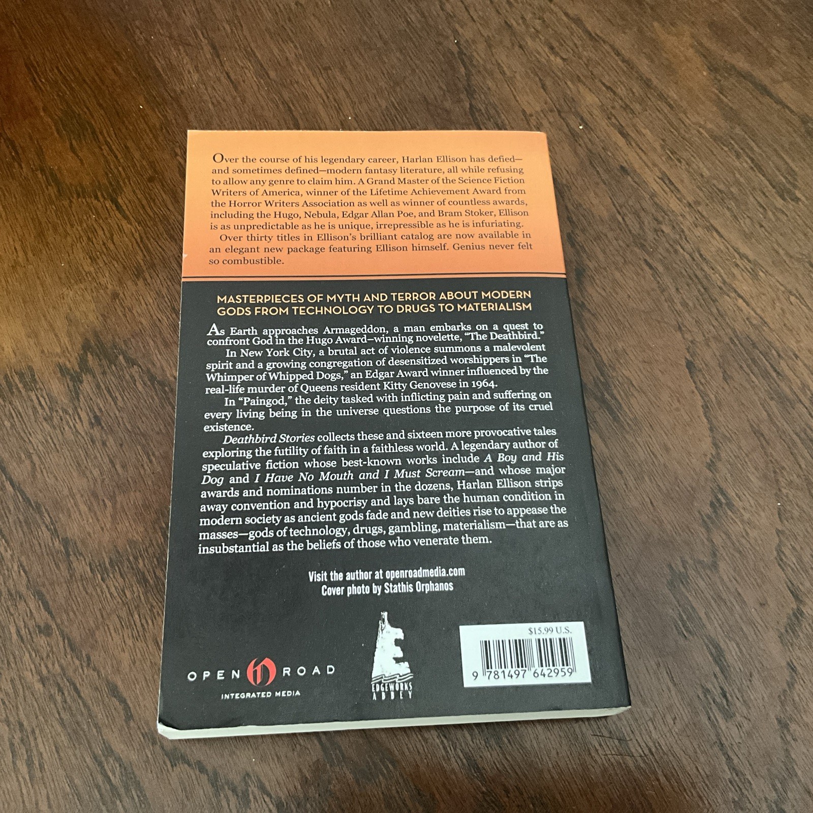 Deathbird Stories THE HARLAN ELLISON COLLECTION 2014 Paperback Book