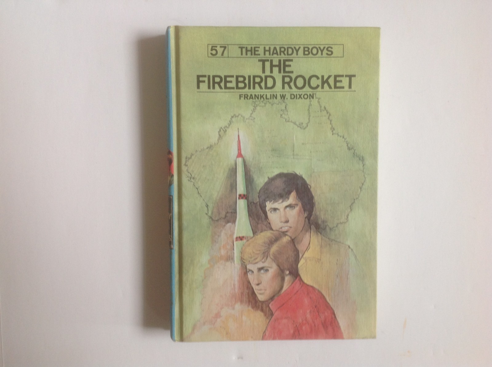 Hardy Boys 57 THE FIREBIRD ROCKET Pictorial Matte Cover ~ VGC