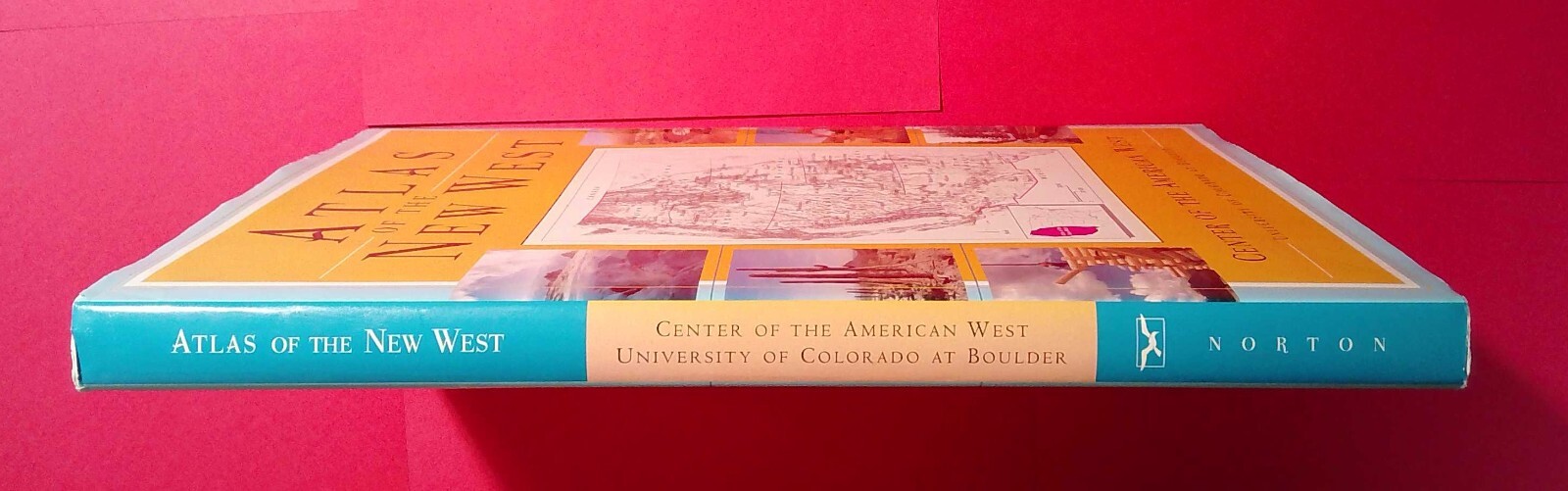 Atlas of the New West, Riebsame, 1997, 1st edition, signed/personalized (A418)