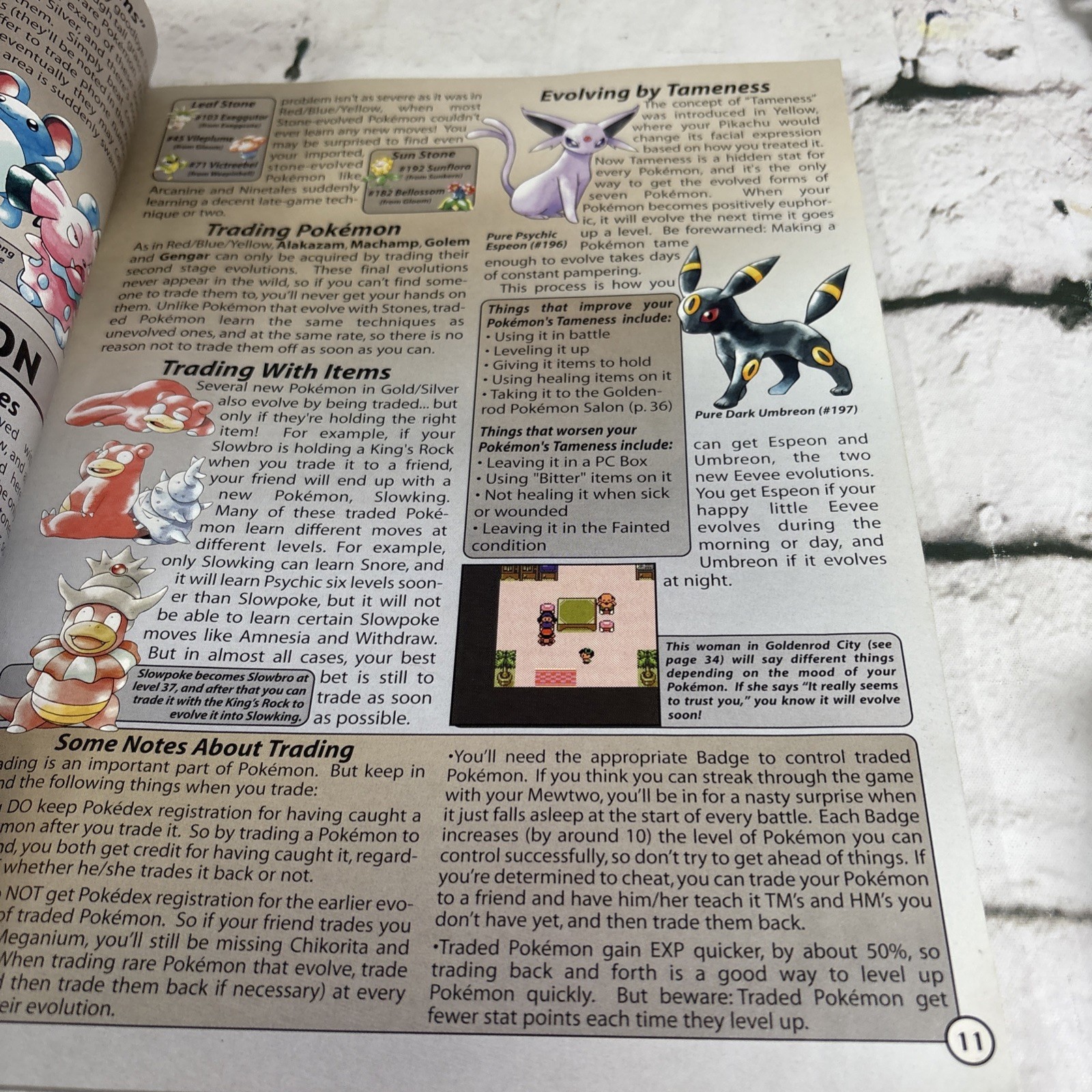 Pokemon Gold & Silver Versus Adventure Strategy Guide No Poster