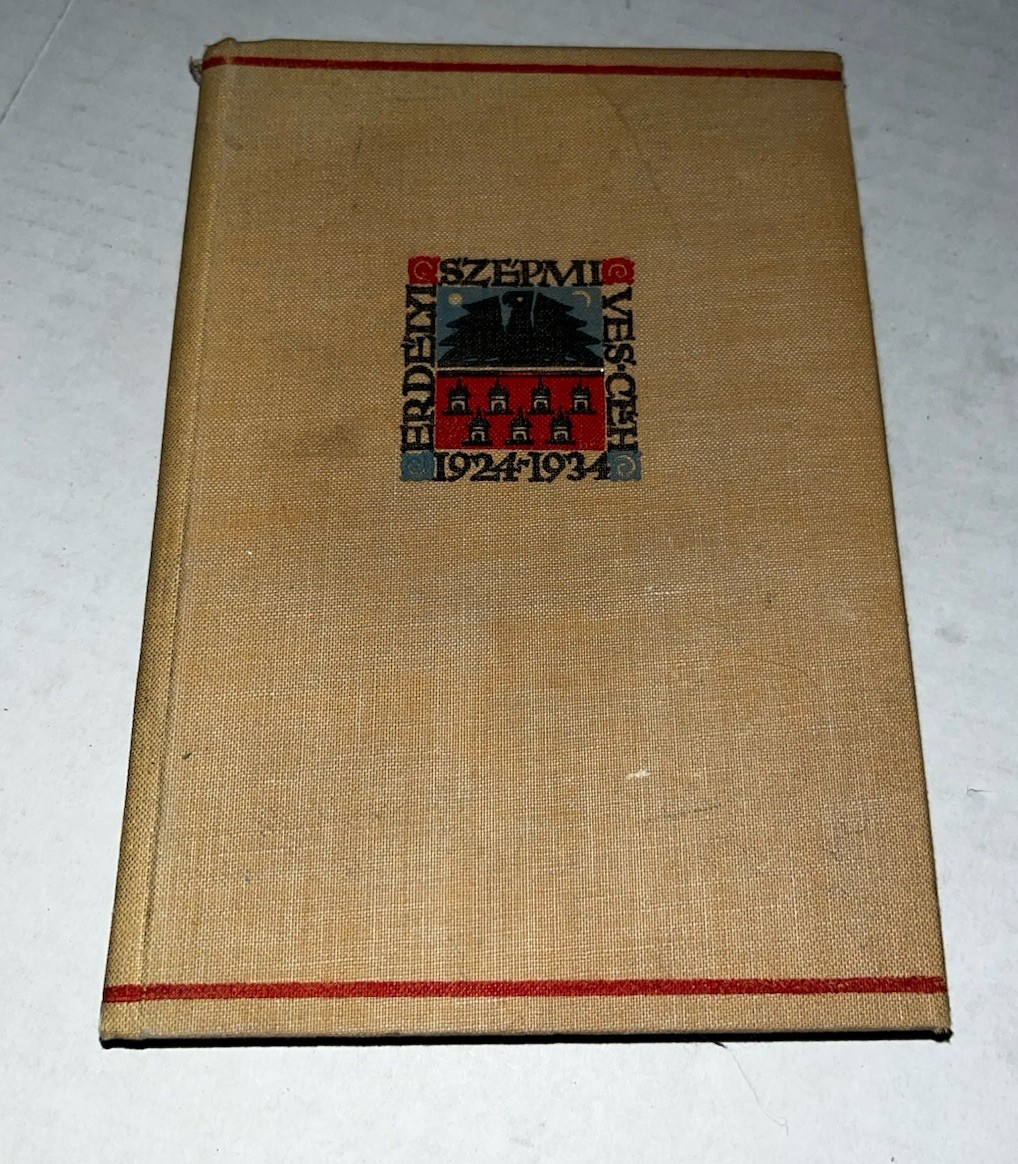 SZEPMI ERDELYI YES CEH 1924-1934 Tompa Laszlo Hardcover Book 223 Pages