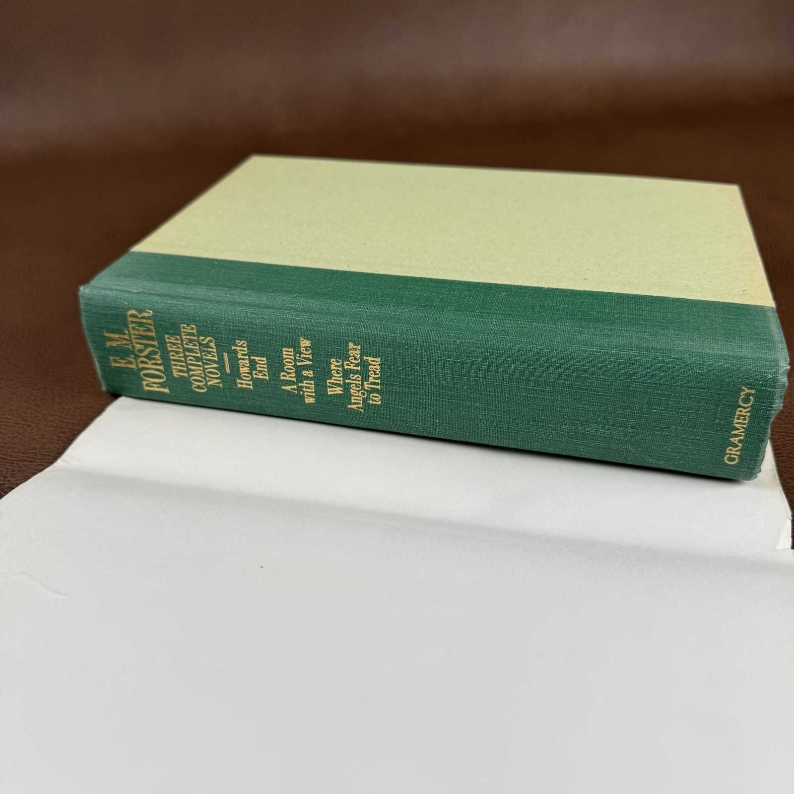 E. M. Foster Three Complete Novels : Howards End ; A Room With a View ; Where ..