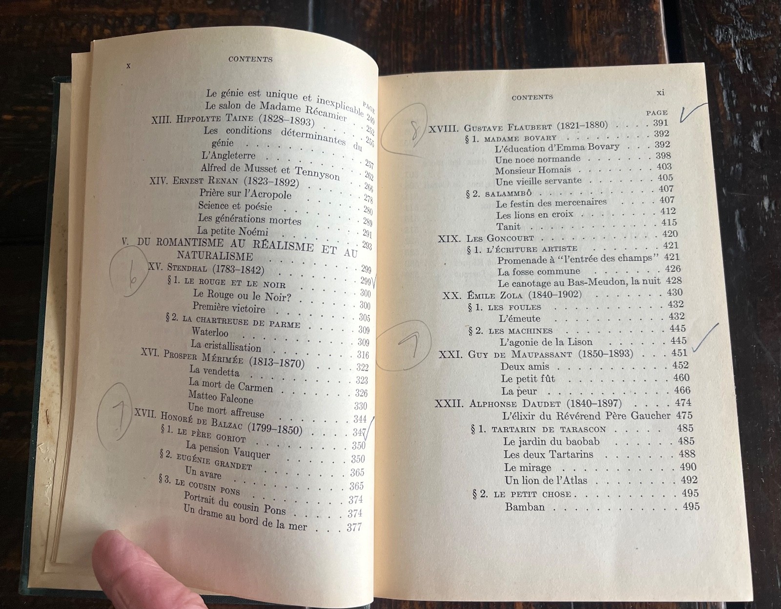 Nineteenth Century French Prose By Joseph S. Galland & Ropger Cros 1931