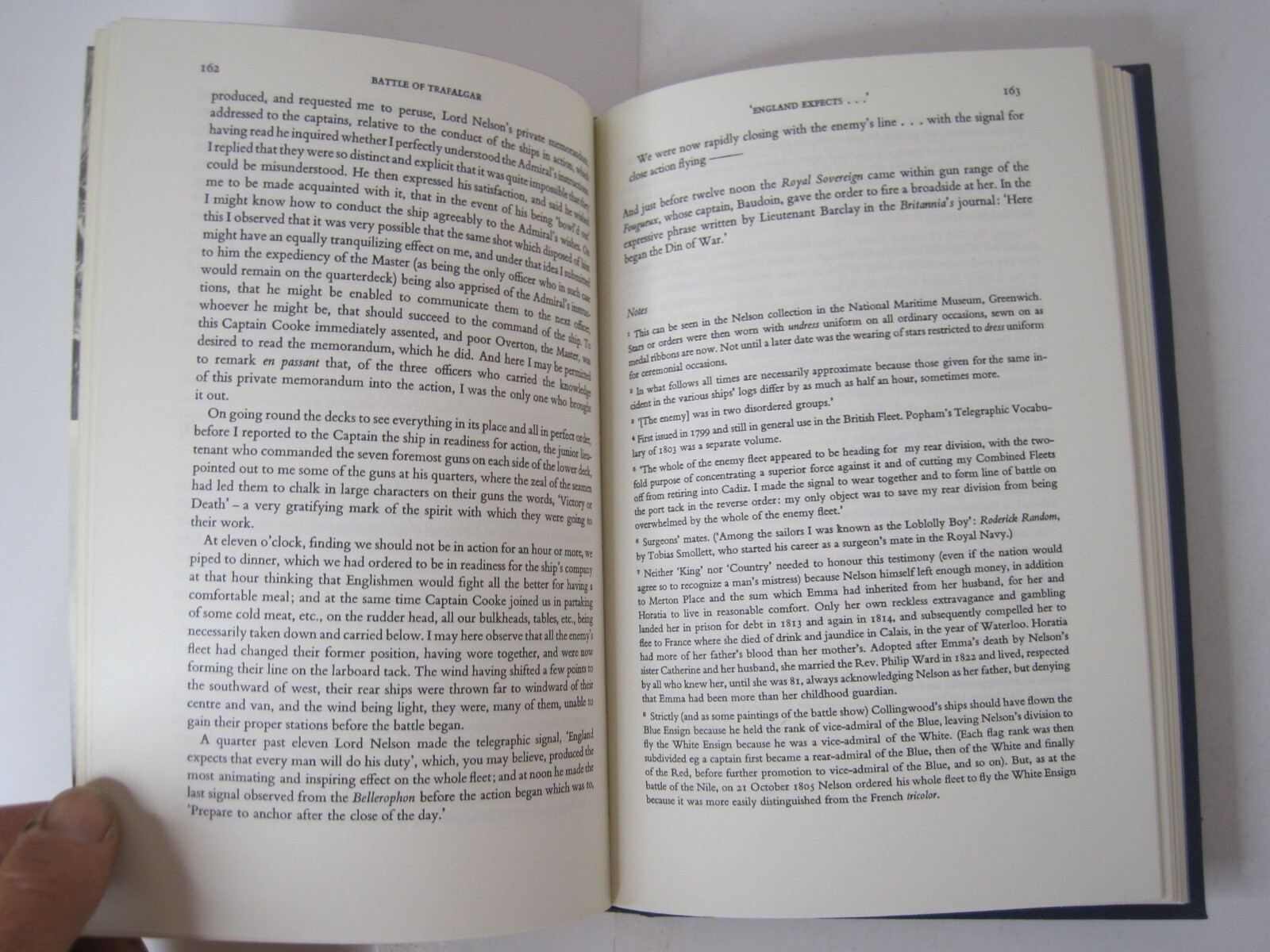 The Battle of Trafalgar by Geoffrey Bennet Hardcover 1978 Naval Institute Press