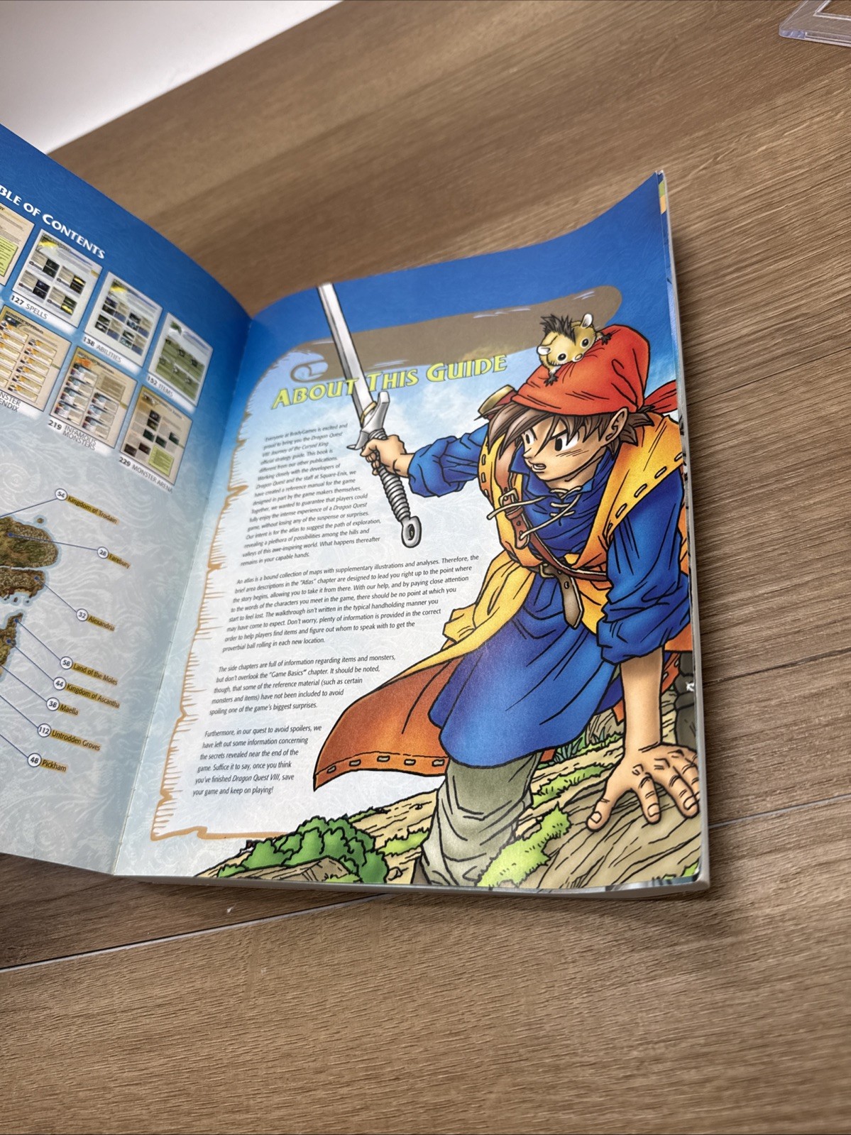 Dragon Quest VIII Journey of the Cursed King Brady Games Strategy Guide With Map