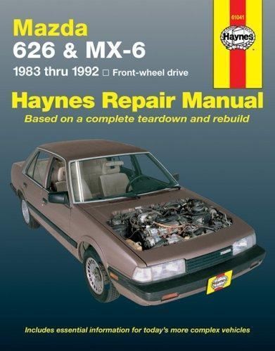 Manual Mazda 626 Mazda MX-6 1983-1992 Haynes Workshop Manual FWD