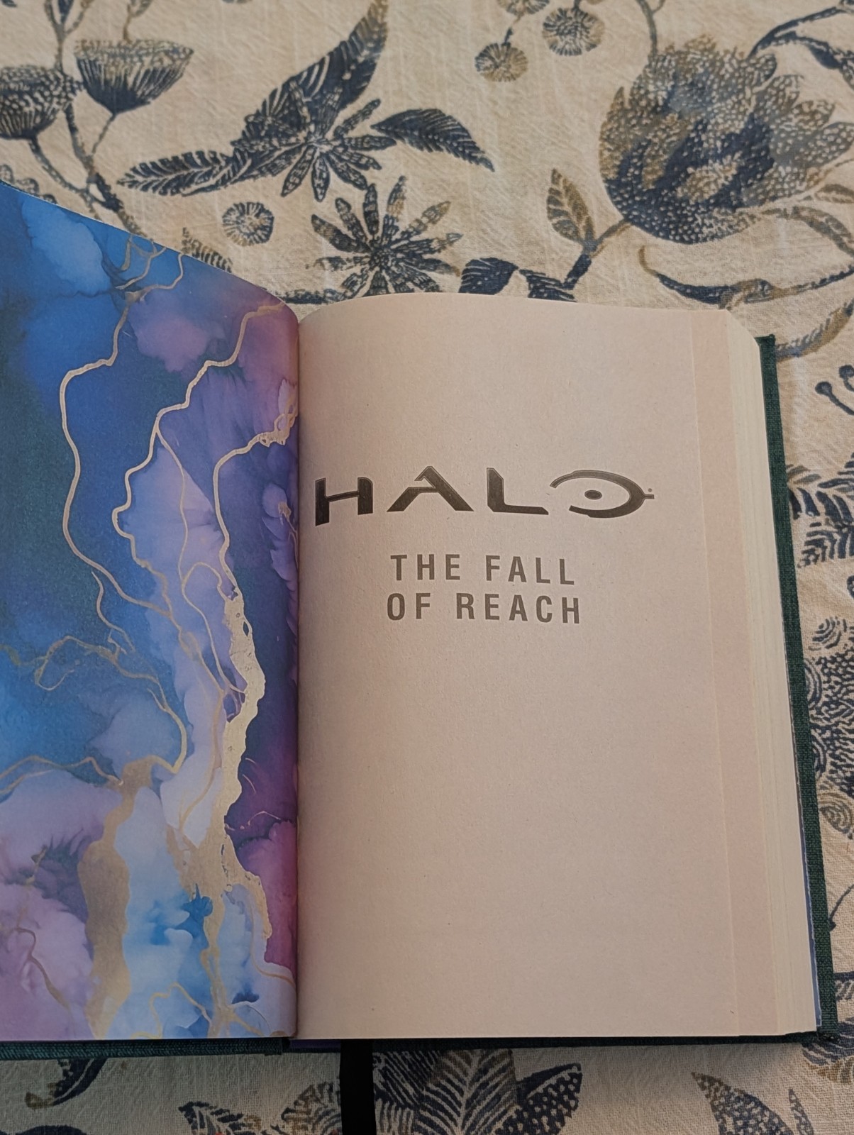 Halo The Fall Of Reach Eric Rylund Custom Rebound Hardcover Collector’s Book