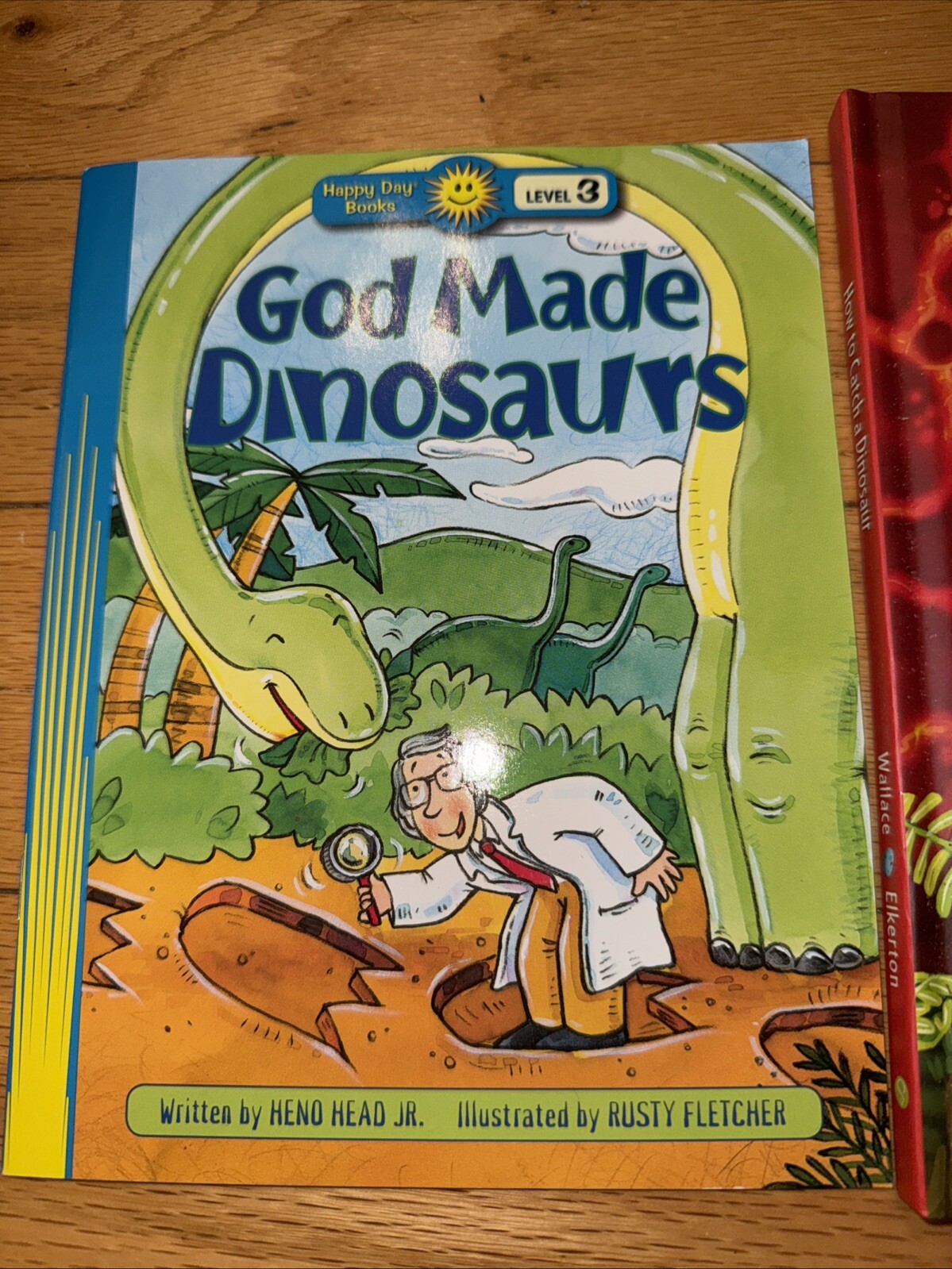 How to Catch a Dinosaur And God Made Dinosaurs Children’s Book Bundle