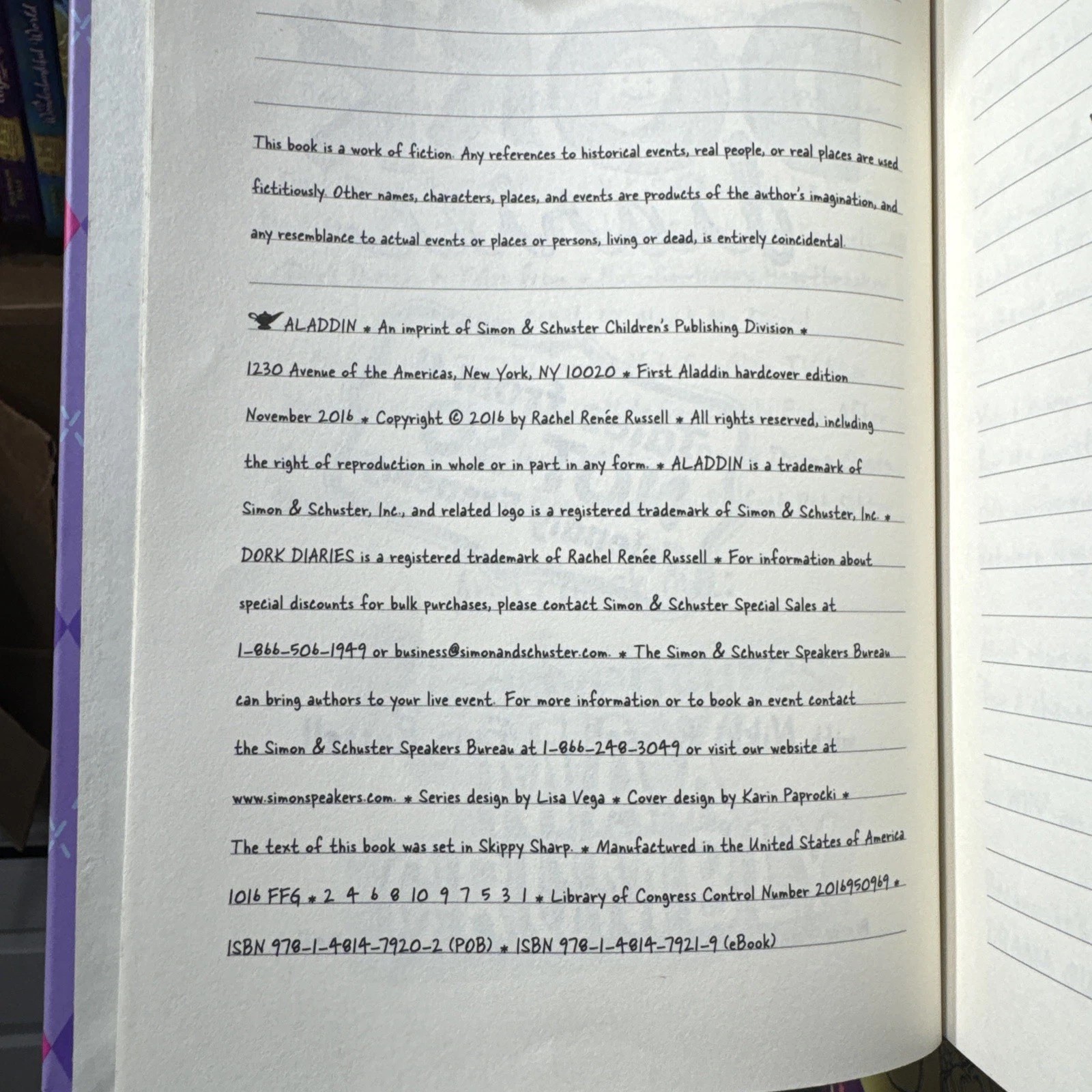 Rachel Renee Russell Lot Of 4 Dork Diaries – In Very Good Condition