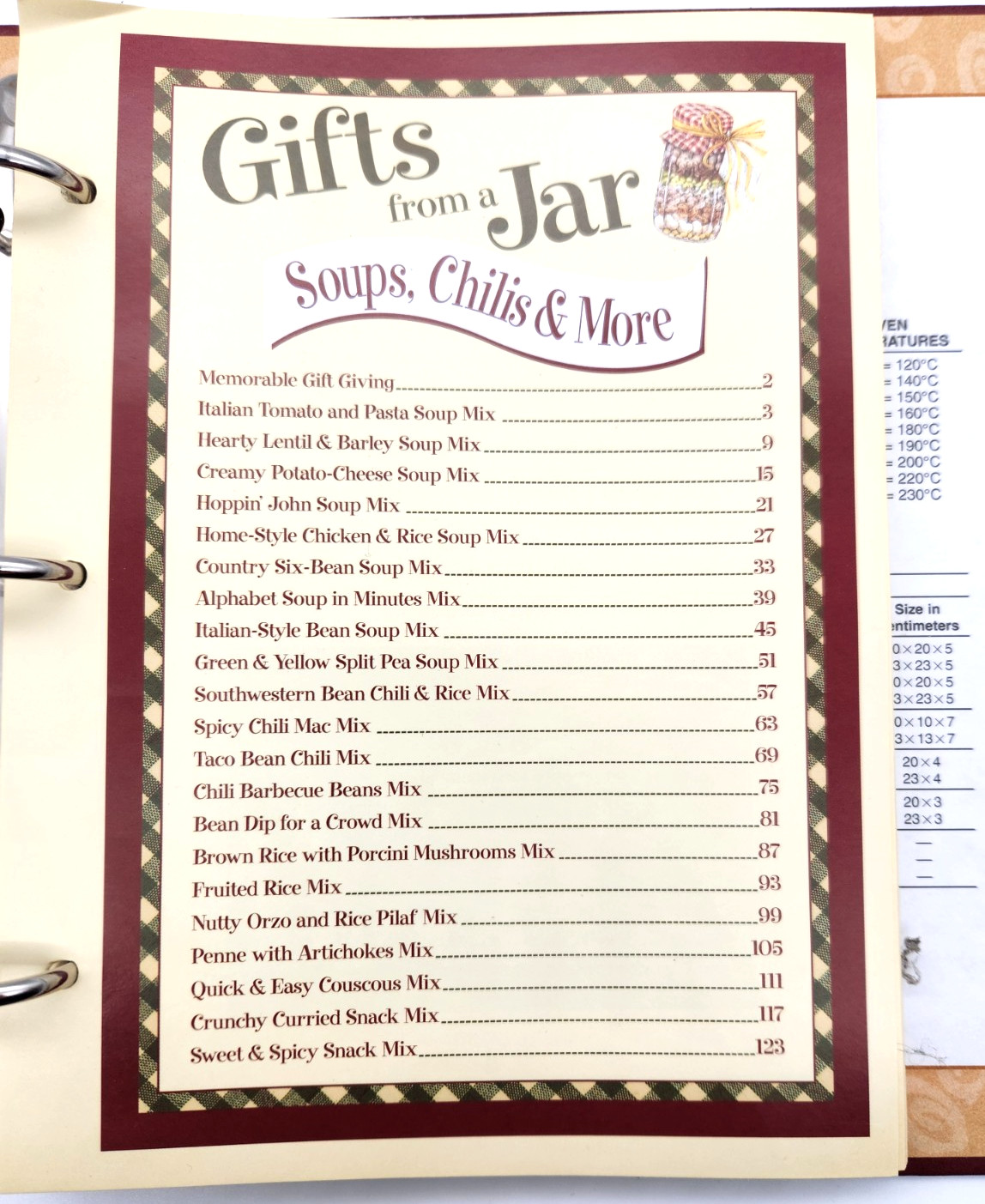 Gifts From A Jar: Soups, Chilis and More (2005, Hardcover), Very Good Condition.