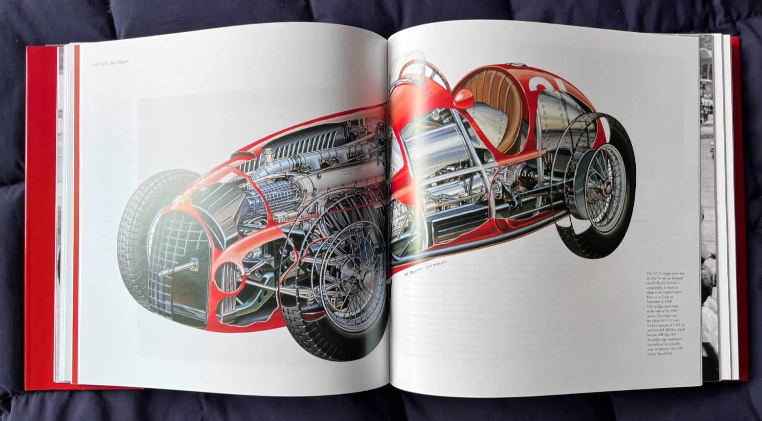 Ferrari 1947-1997 the Official Book by Gianni Cancellieri 2008 Dust Cover