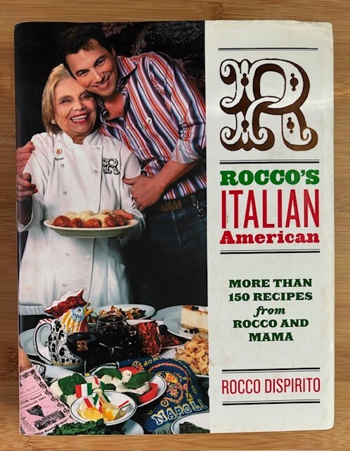 Rocco’s ITALIAN AMERICAN cookbook (Rocco Dispirito) SIGNED (Hardcover with dj)