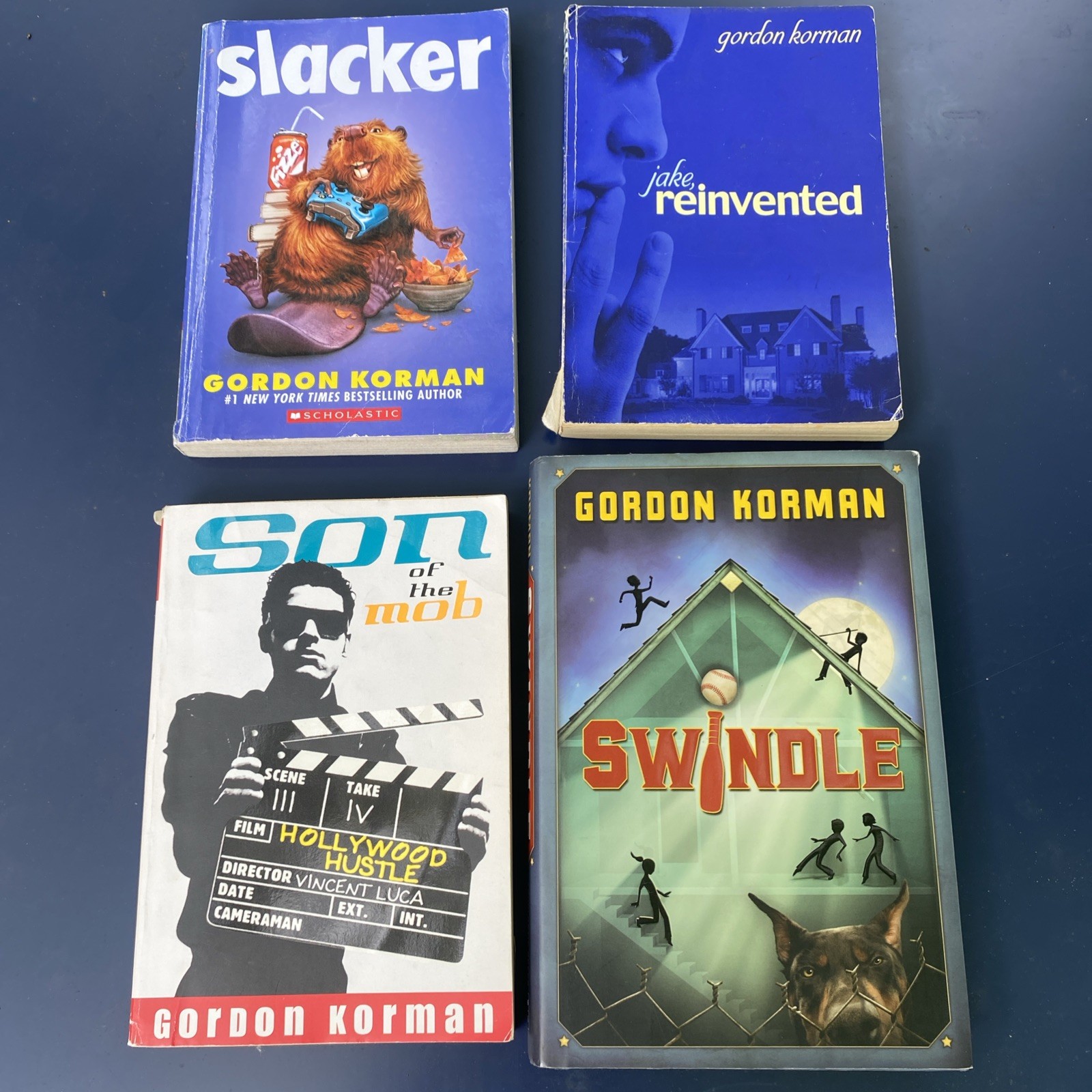 Gordon Korman 4 Book Lot