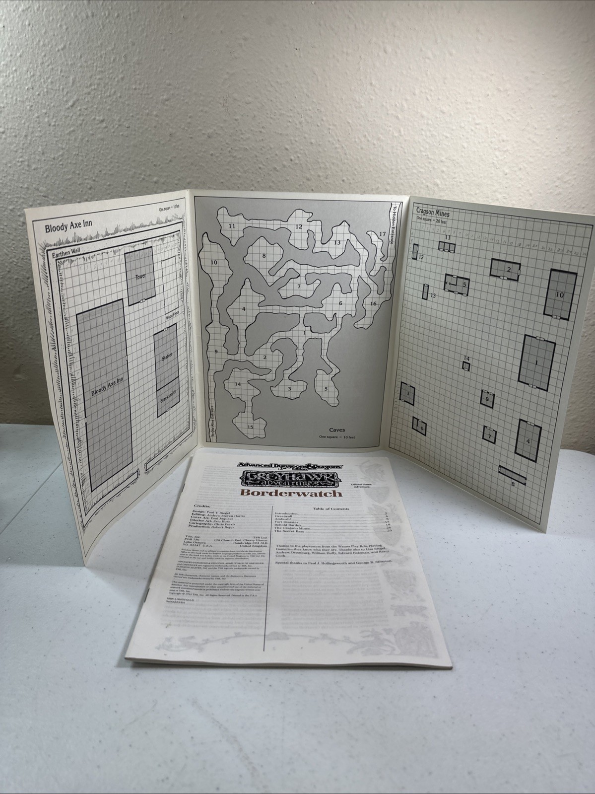 Border Watch (Advanced Dungeons Dragons Greyhawk WGM1) TSR 9406