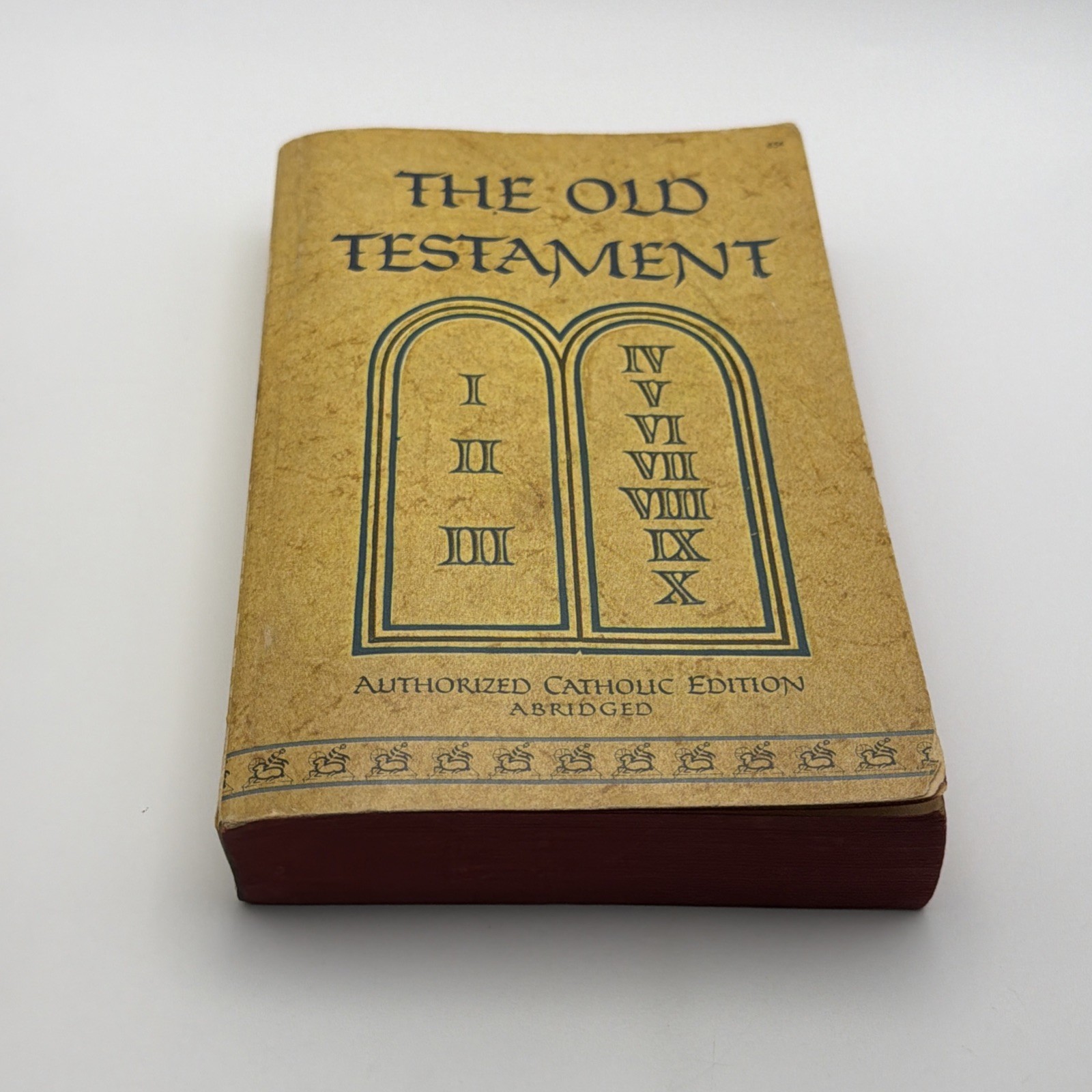 The Old Testament sc Authorized Catholic Edition 1963 Western Press Religious