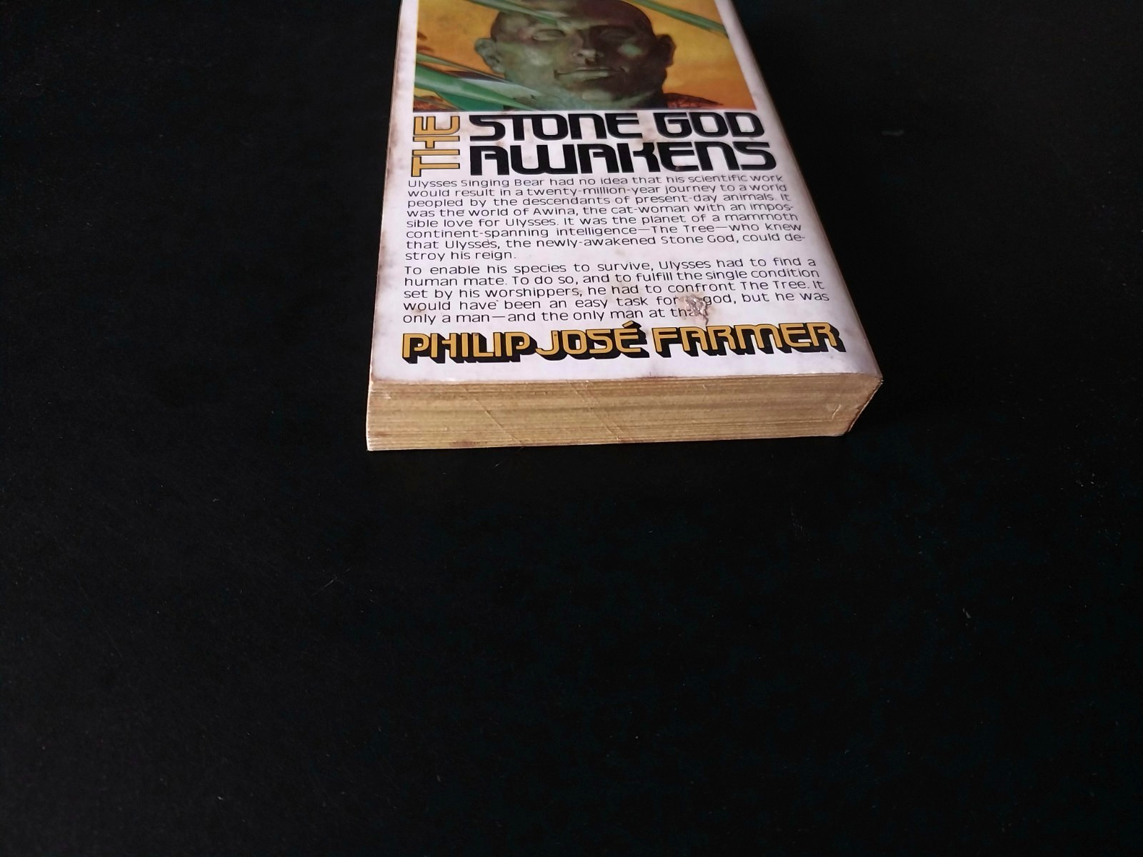 Philip Jose Farmer – The Stone God Awakens – Ace Books 1980 Printing