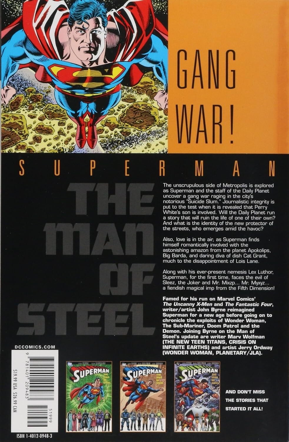 SUPERMAN: THE MAN OF STEEL(VOL. 5 By John Byrne & Marv Wolfman)**BRAND NEW**