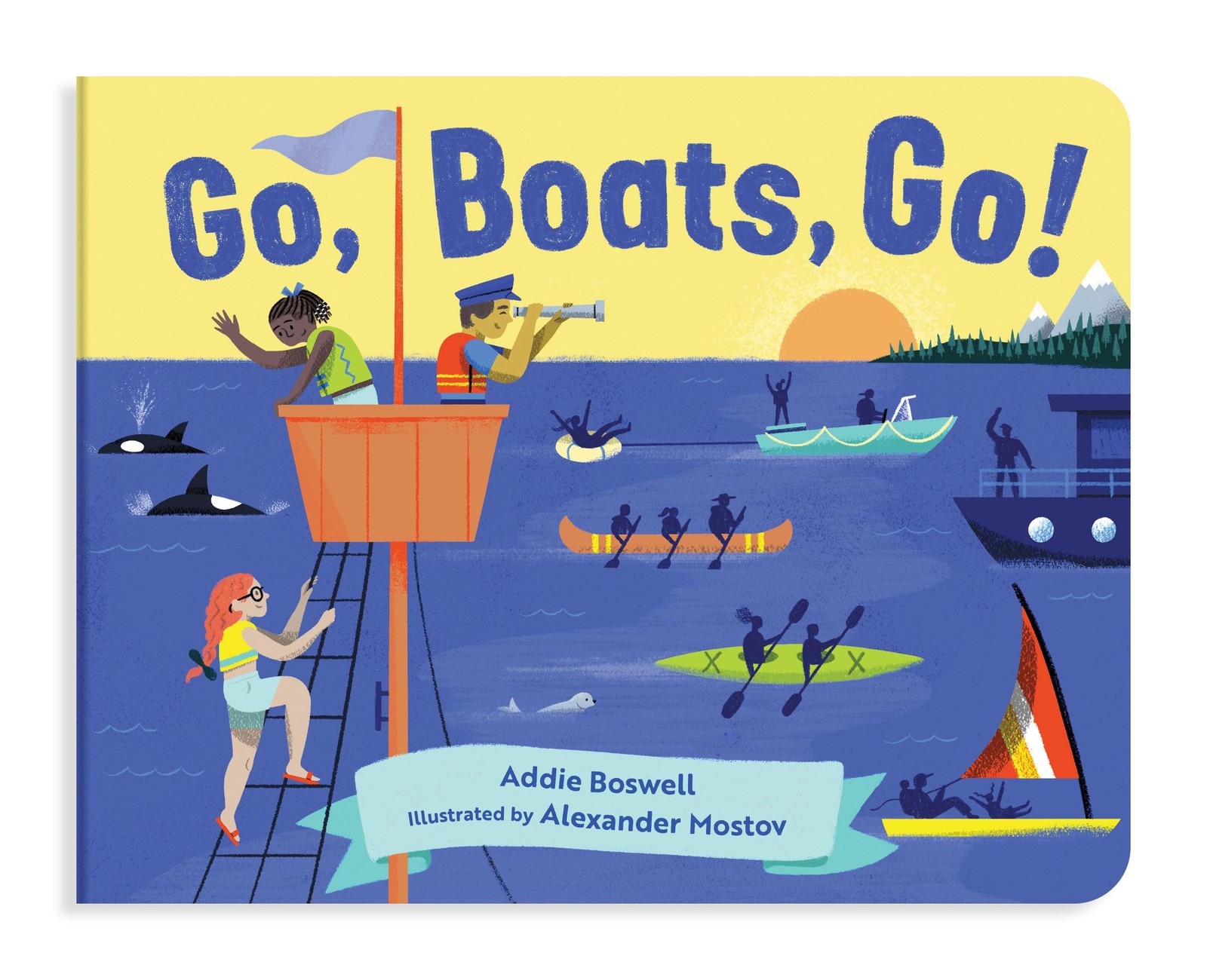 Go, Boats, Go!: A Boat Book for Toddlers 1-3 (Things That Go Series) – board…
