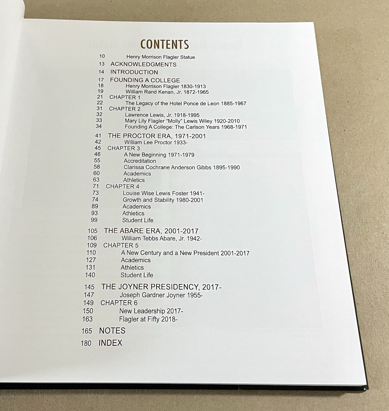 Flagler College: The First Fifty Years, 1928-2018, St. Augustine, FL, HC/DJ, VG+