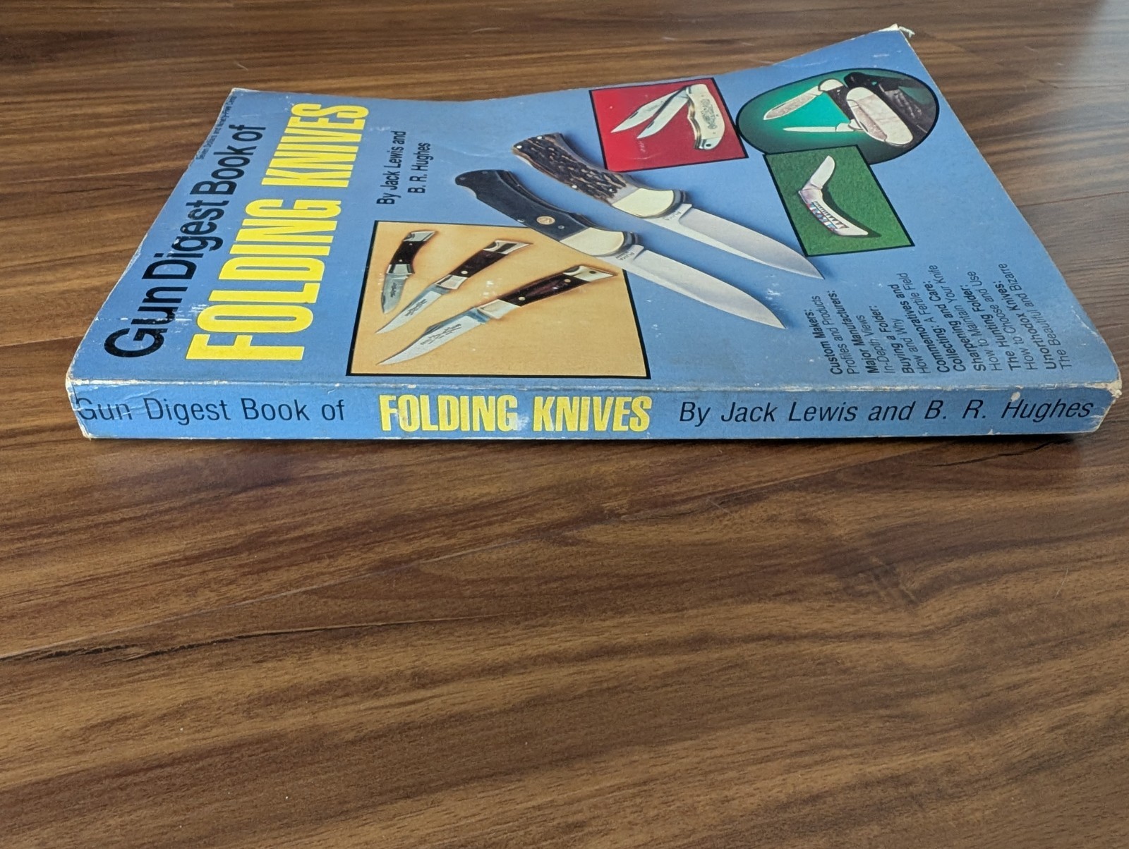 GUN DIGEST BOOK of FOLDING KNIVES JACK LEWIS & B.R. HUGHES