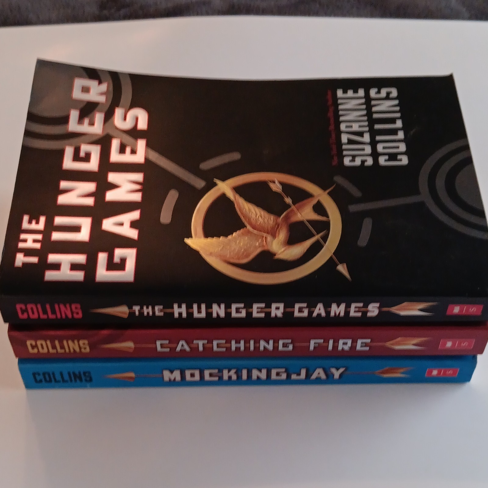 Hunger Games Trilogy Hunger Games, Catching Fire, Mockingjay Books 1-3 Collins
