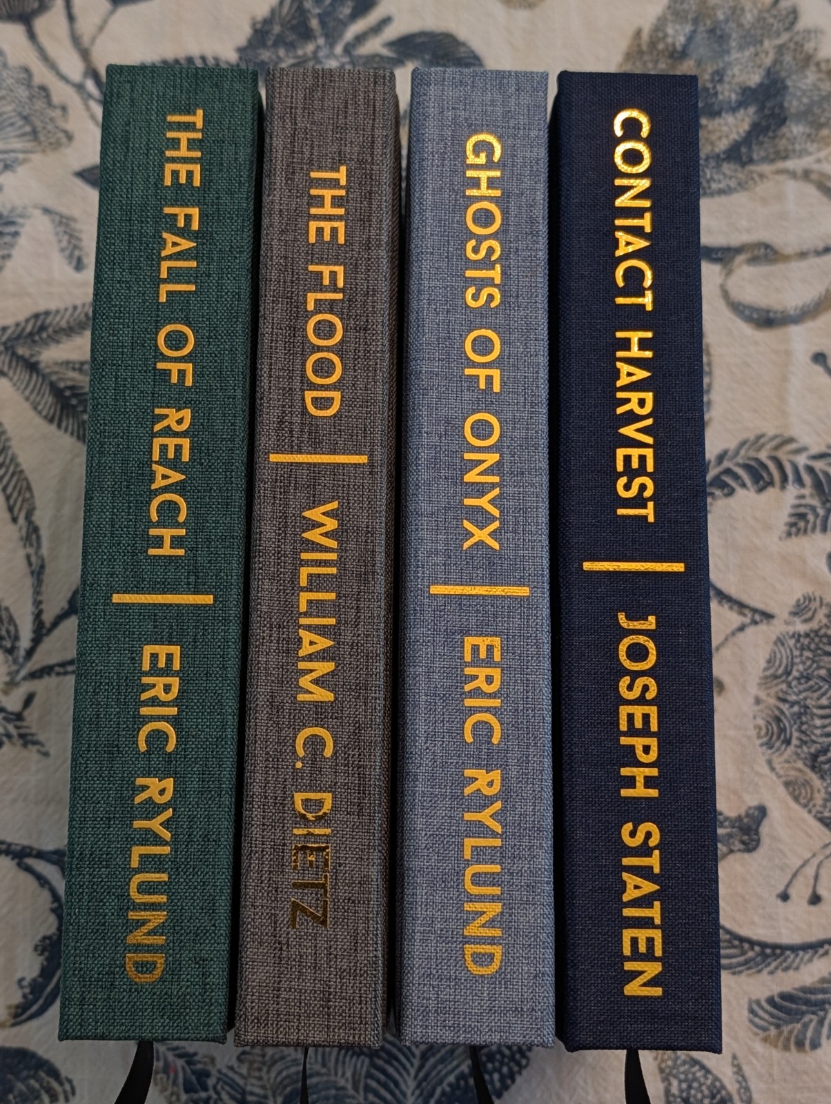 Halo Contact Harvest By Eric Rylund Custom Rebound Hardcover Collector’s Book
