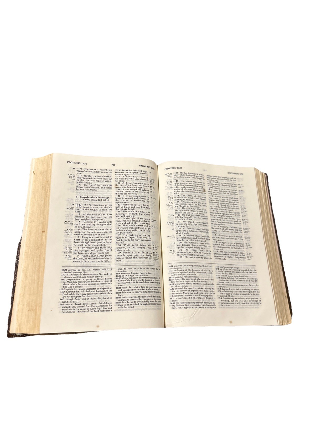 The Ryrie Study Bible King James Version 1978 Moody Press Maps HC KJV