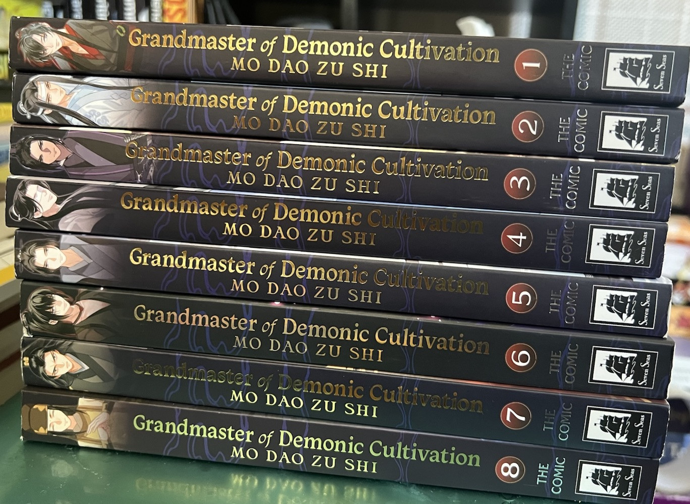 Grandmaster Of Demonic Cultivation Mo Dao Zu Shi Comic Manhua English Vol 1-8