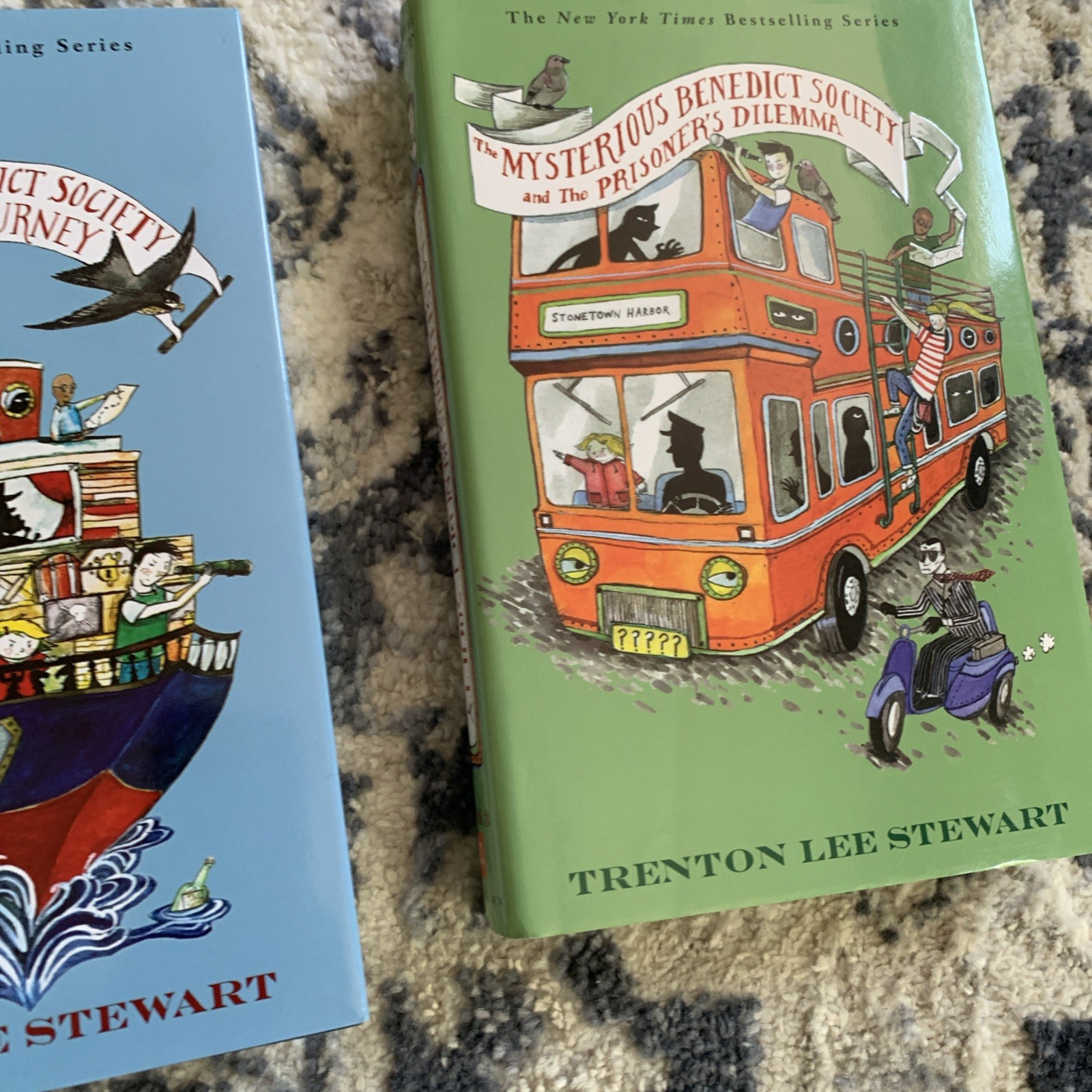 The Mysterious Benedict Society HARDCOVER Complete Collection Box Set First Ed.