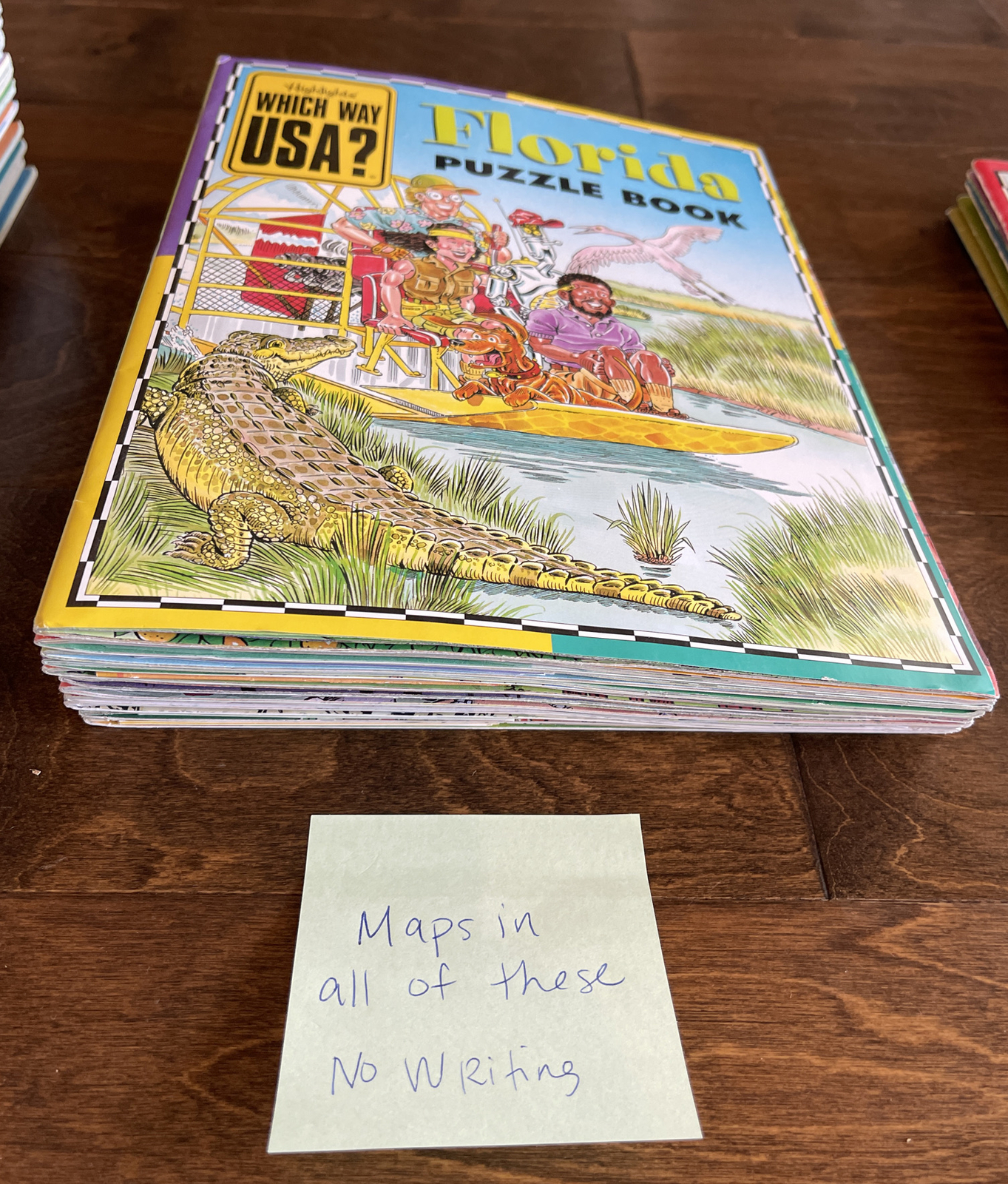 Highlights Magazines Which Way USA State Geography lot of 44 Very Nice!
