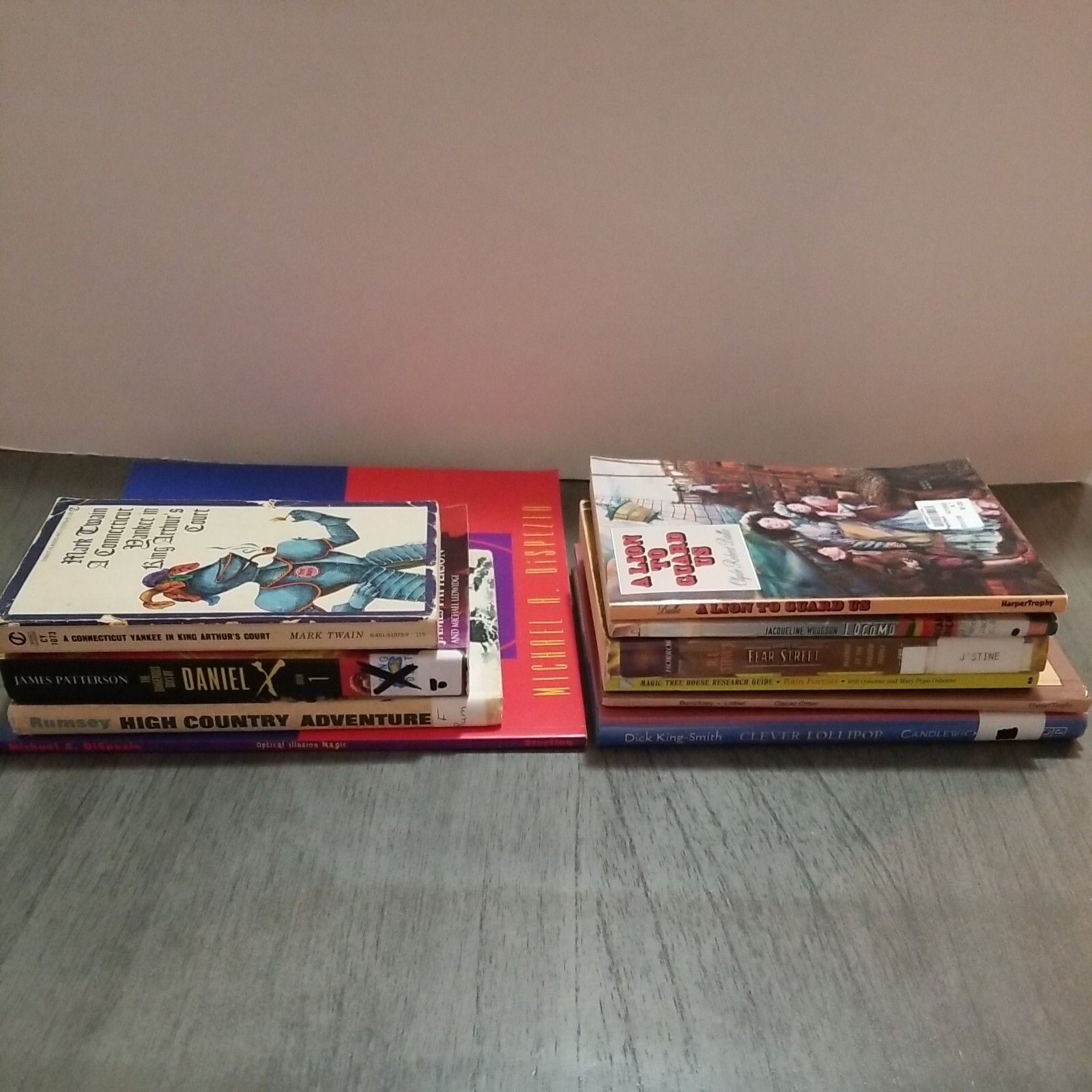 Lot of 10 Mixed Random Children’s Books and Young Adult Novels, Classic Stories