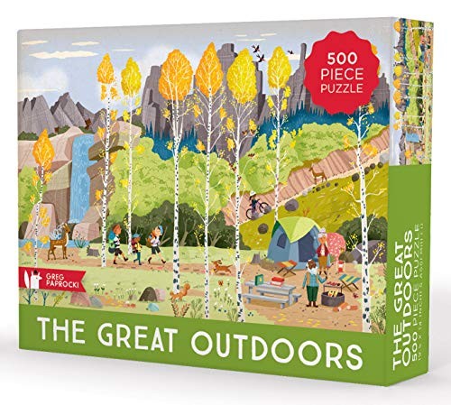 The Great Outdoors Puzzle 500 Piece, Very Good