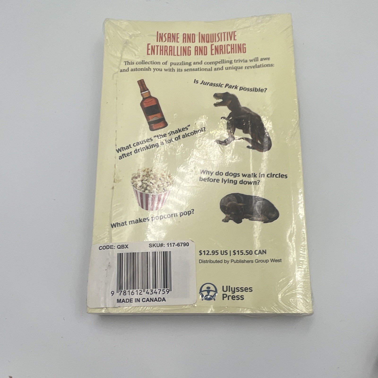 A2# Andrew Thompson Can Holding in a Fart Kill You? Paperback Ulysses Press Q&A