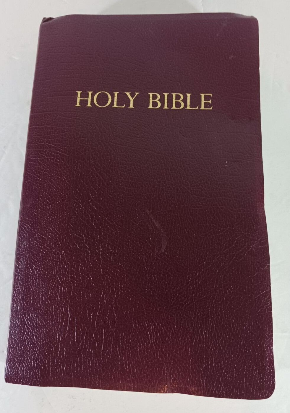 Holy Bible King James Version Burgundy 2019 Hendrickson Bibles