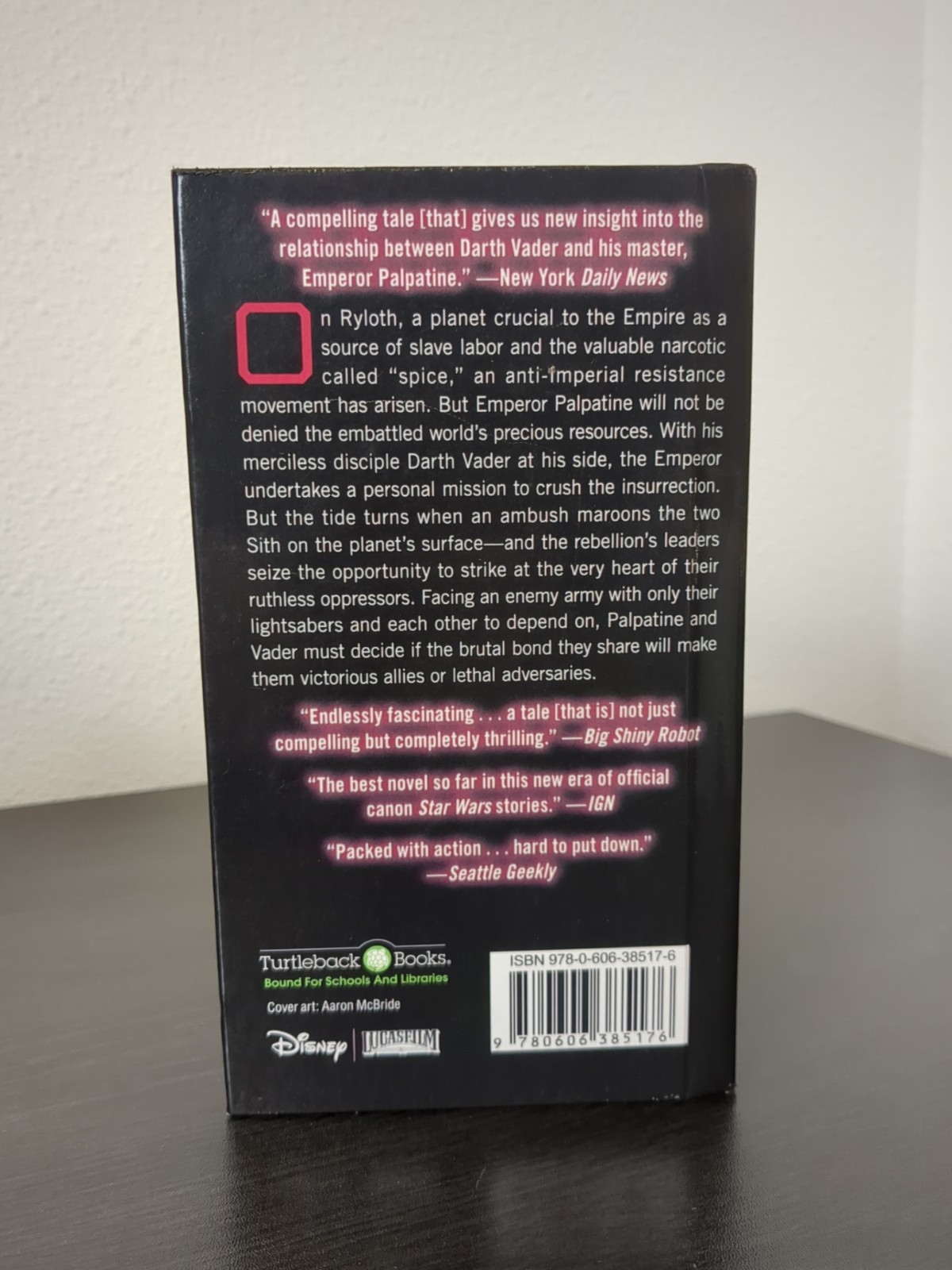 Star Wars: Lords of the Sith by Paul S. Kemp, Turtleback Hardcover Edition