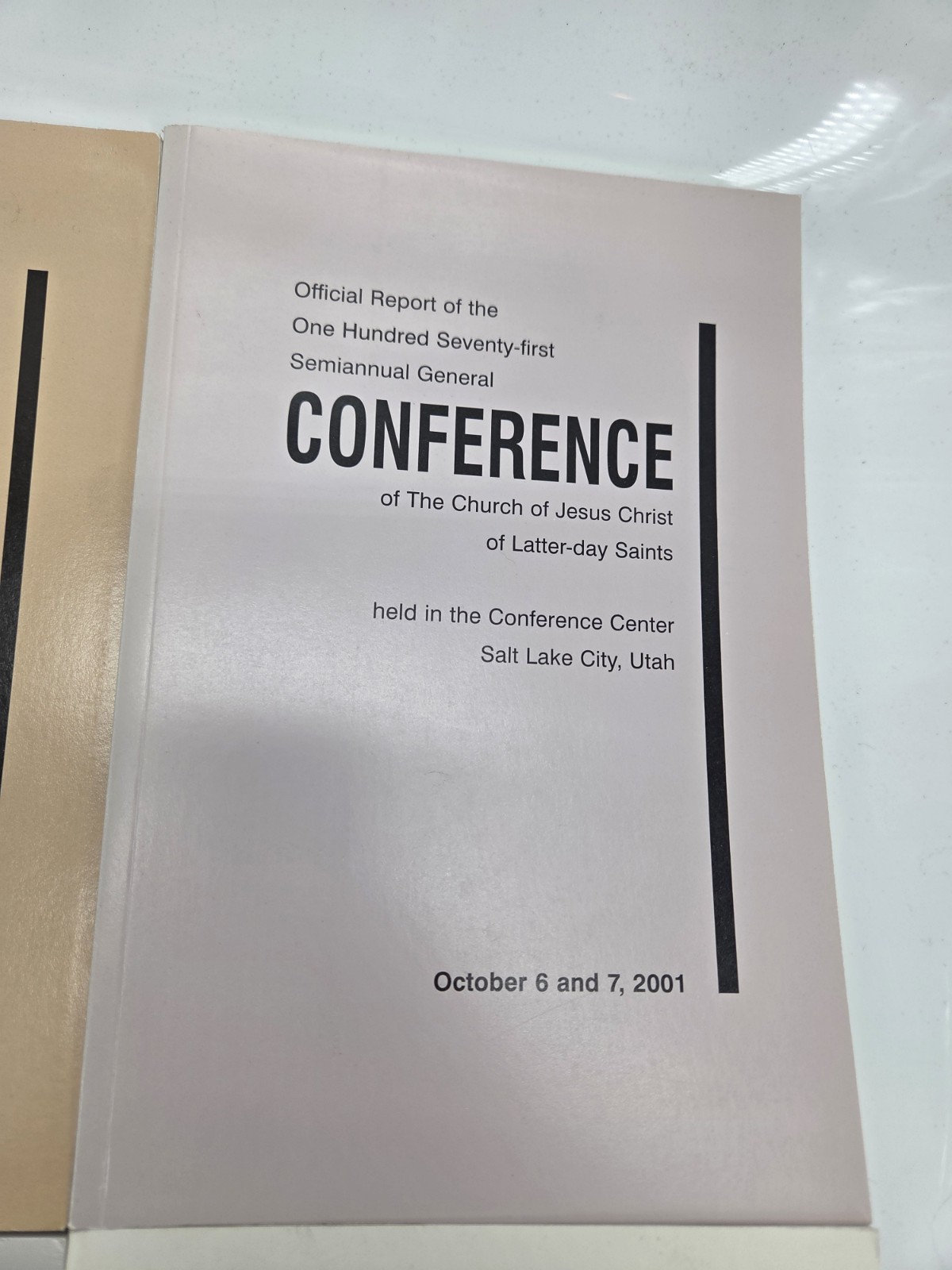 LDS Lot 6 Mormon Semi Annual General Conference Reports 1990’s 2000’s